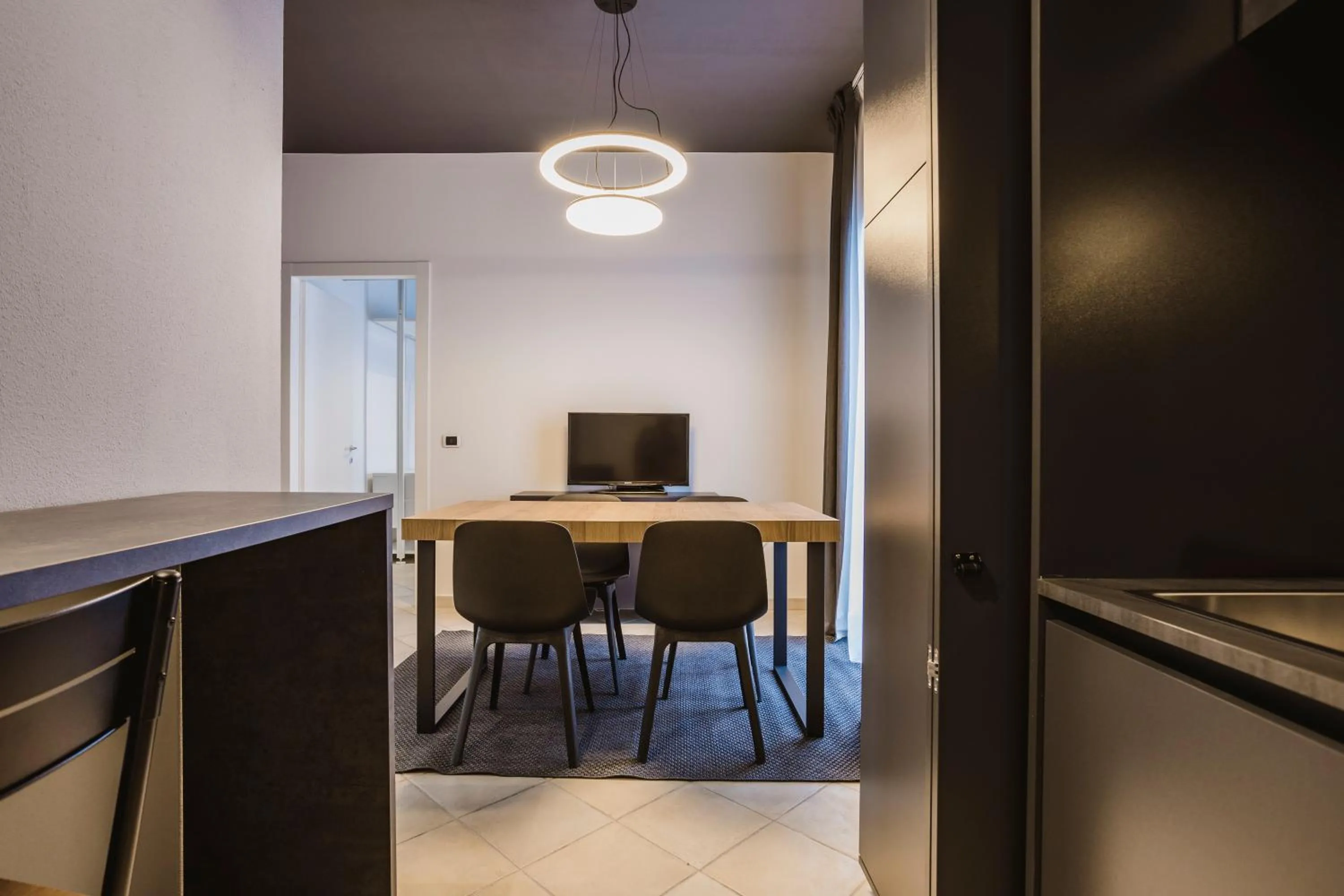 Dining area in Residence 9 Line