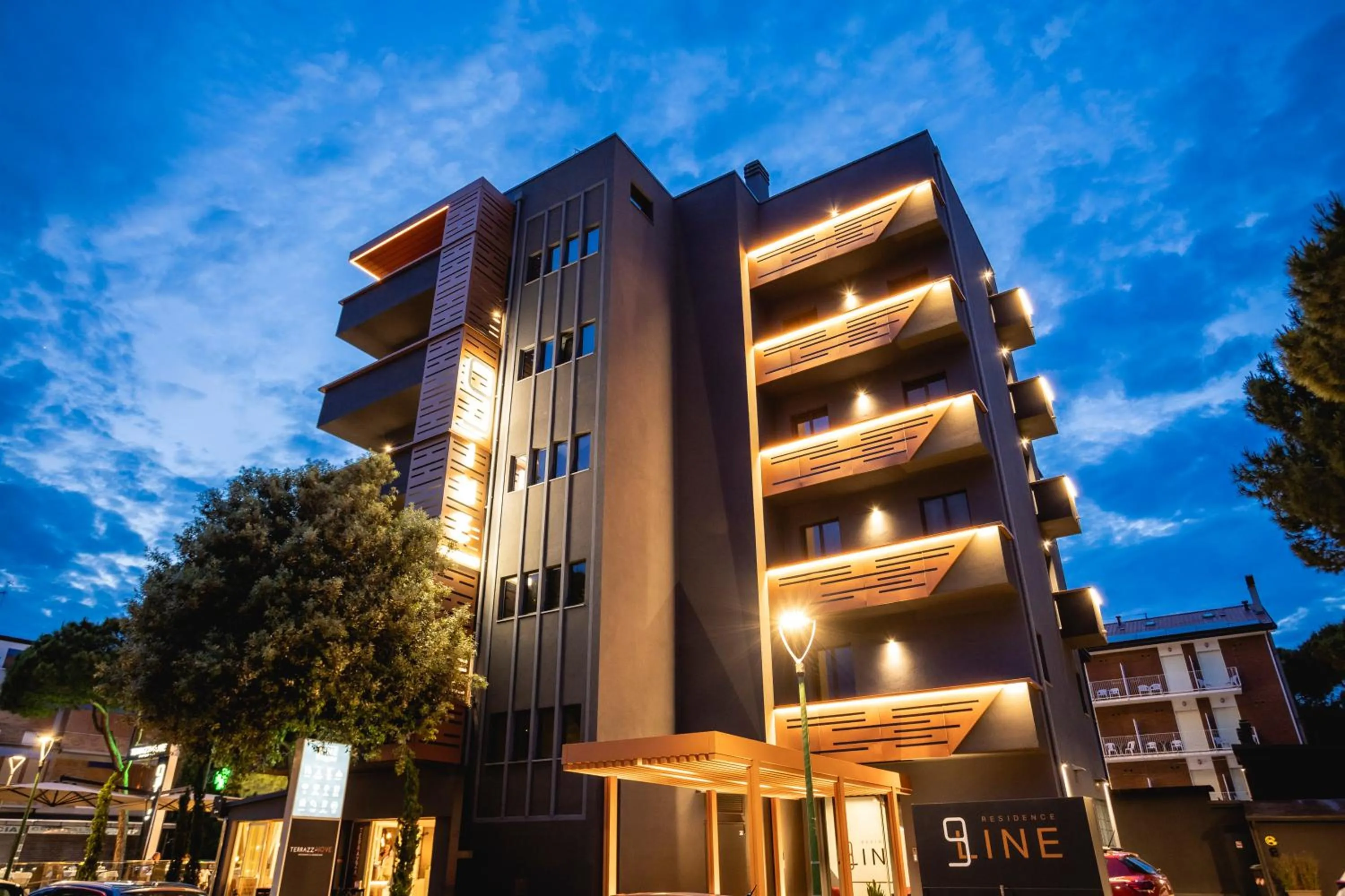 Property building in Residence 9 Line