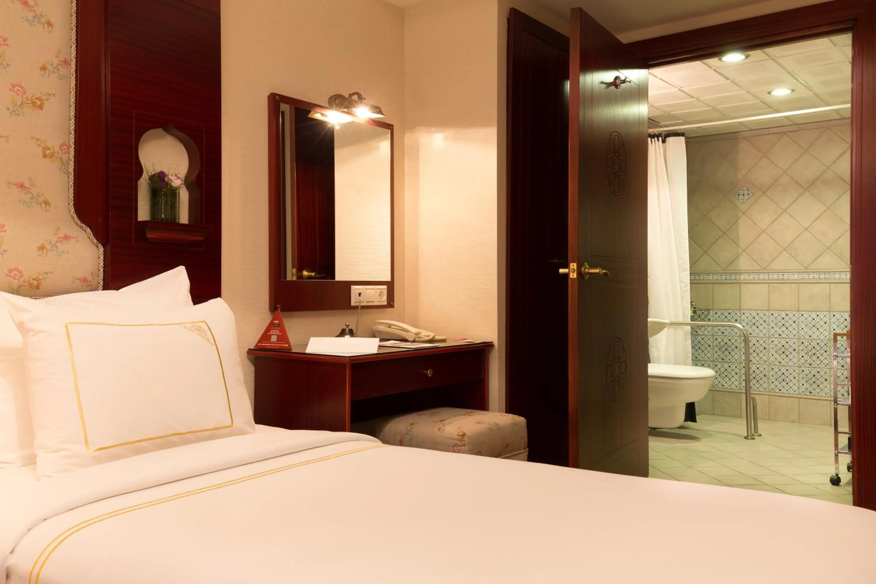 Decorative detail, Bed in Sirkeci Mansion