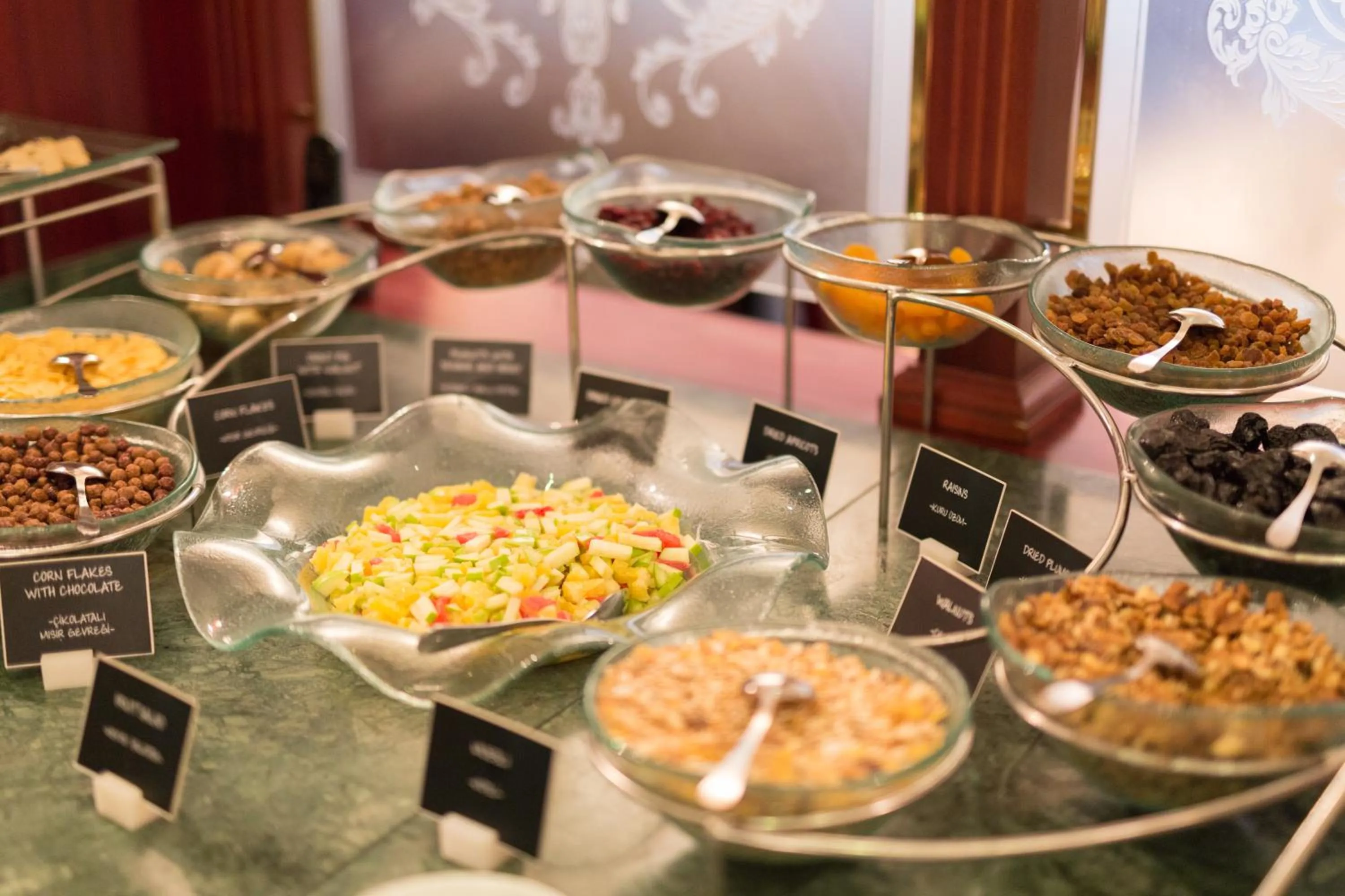 Buffet breakfast in Sirkeci Mansion