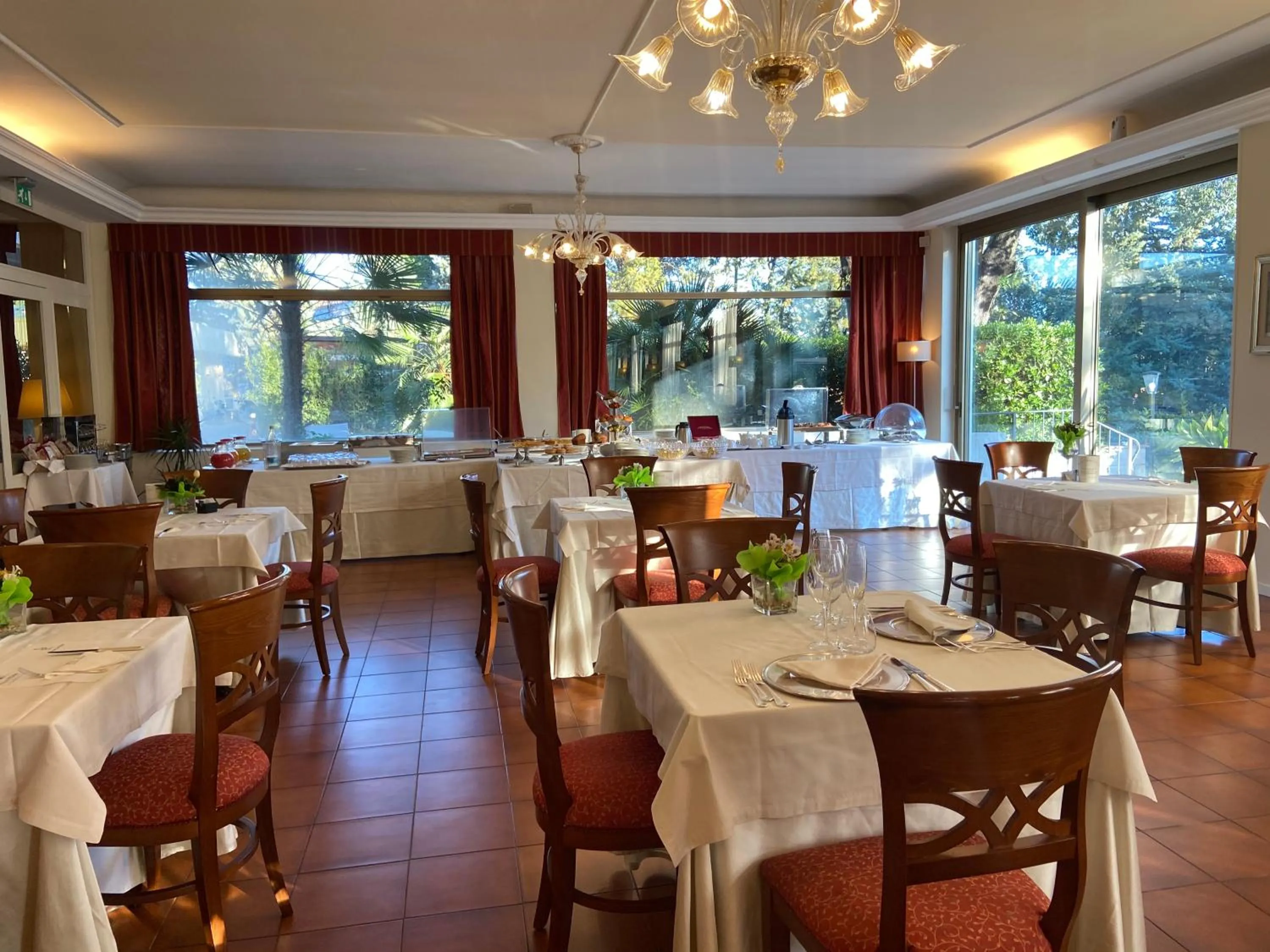 Restaurant/places to eat in Hotel Villa Pigna