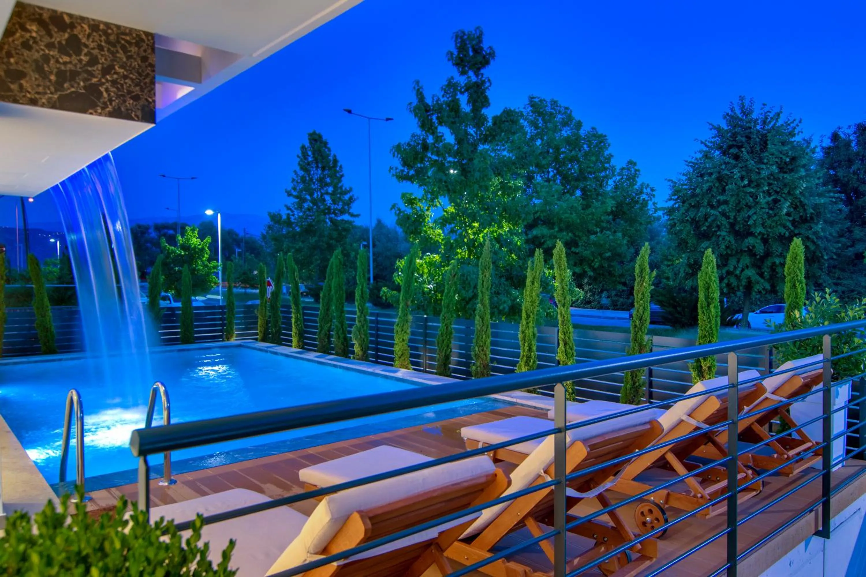 Swimming pool in Selin Luxury Residences