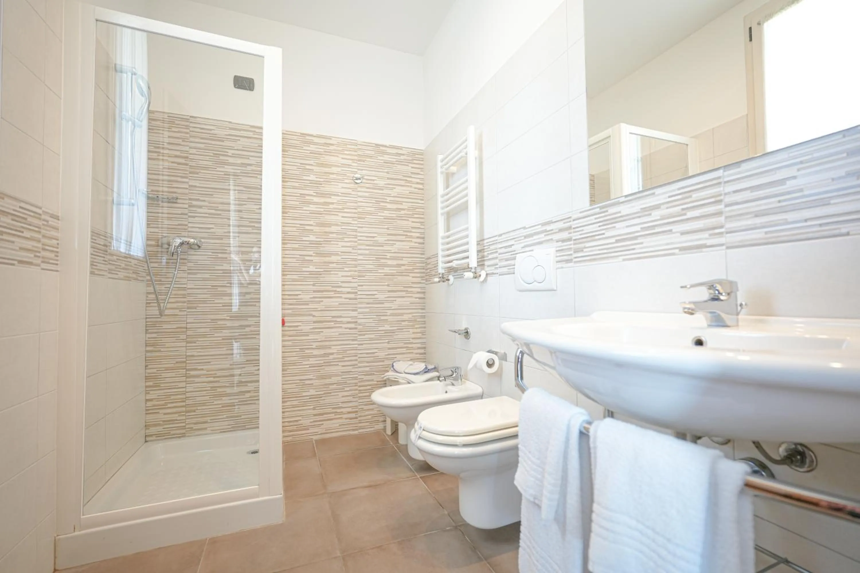 Shower in Hotel Europa