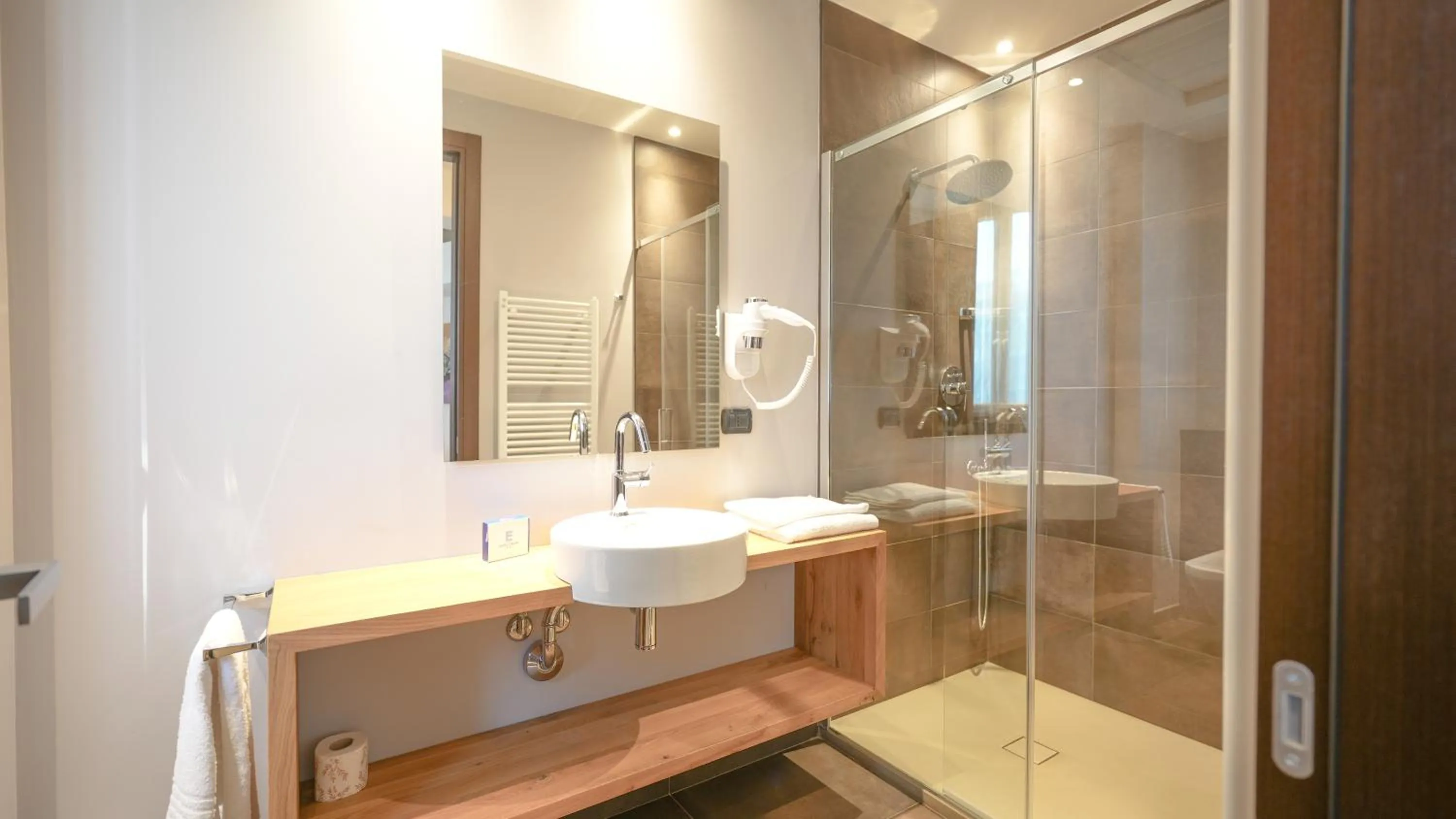 Shower in Hotel Europa