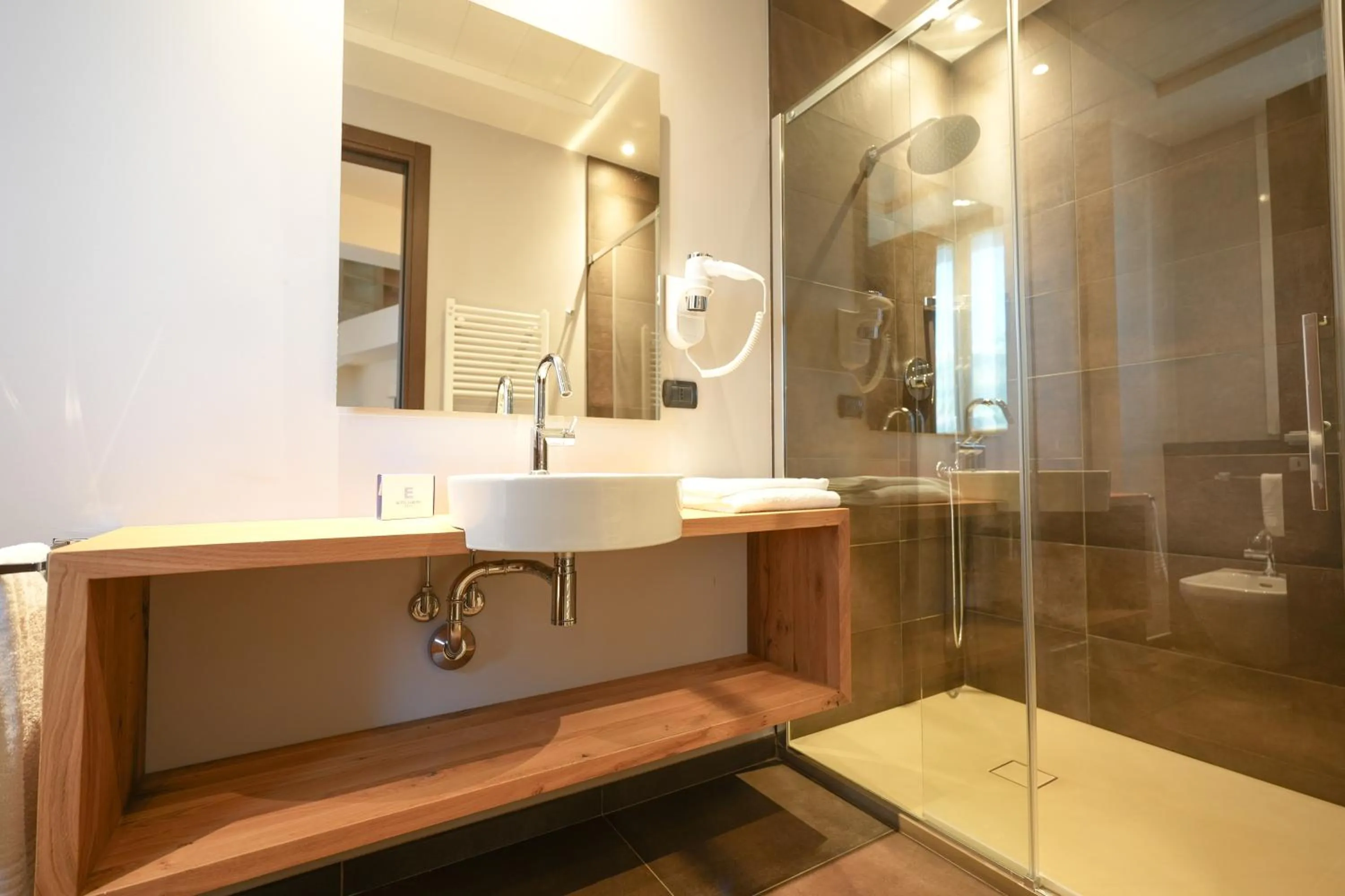 Shower in Hotel Europa