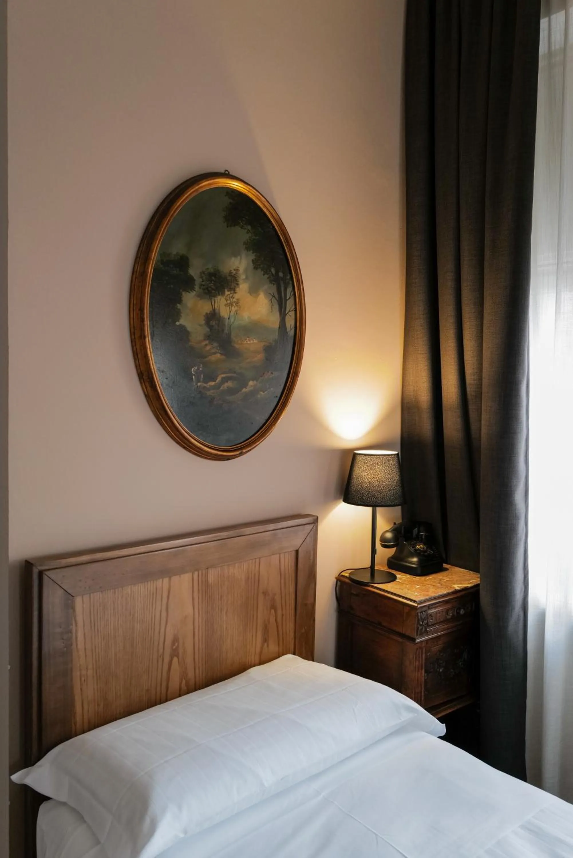 Decorative detail, Bed in Convento Boutique Hotel