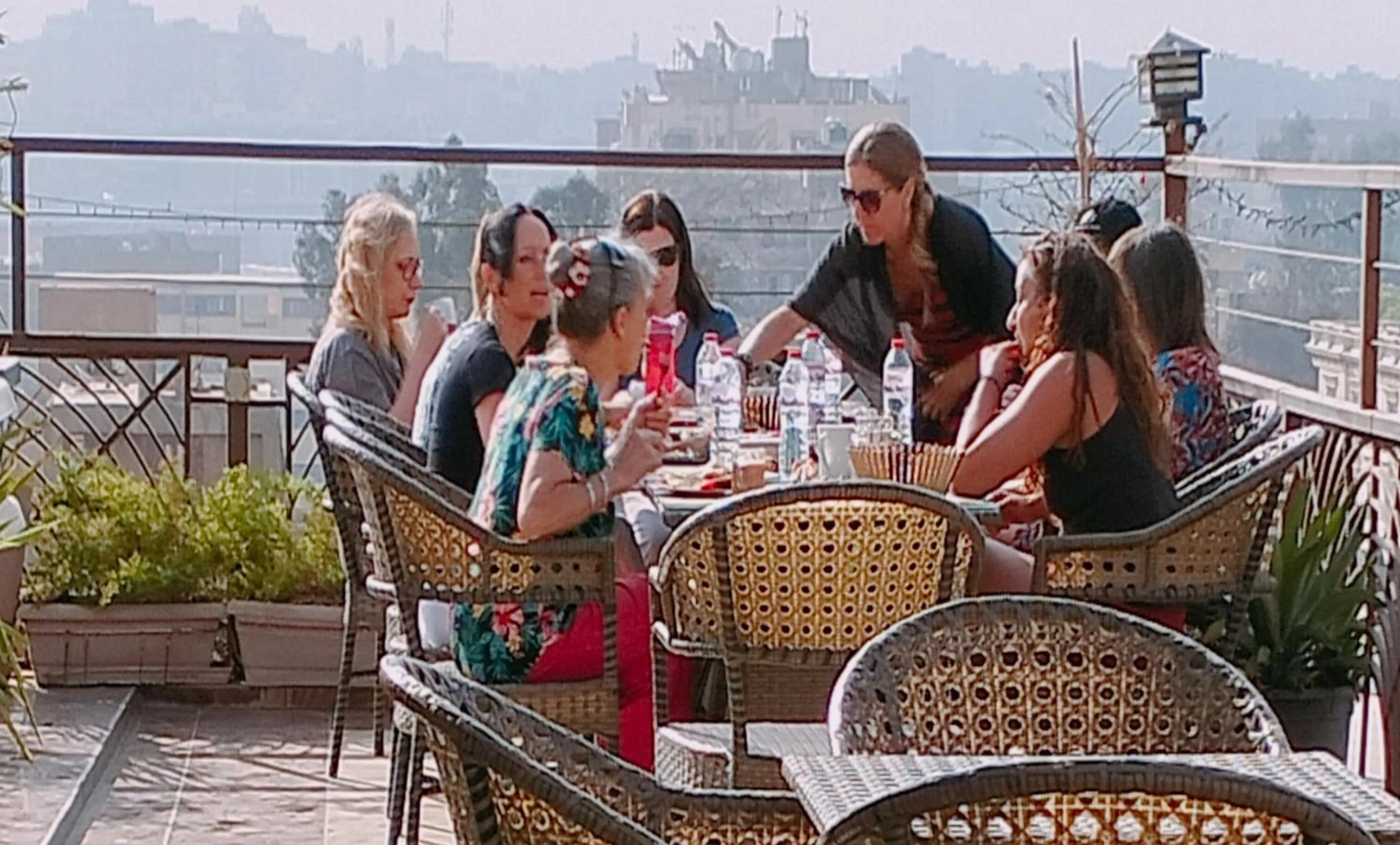 Breakfast in Pyramids Gem Plaza Hotel