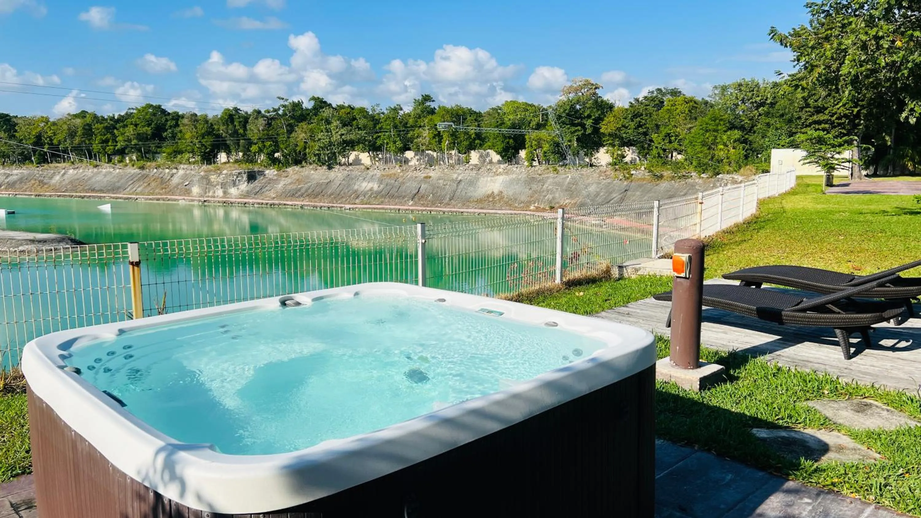 Garden in Mayan Water Hotel