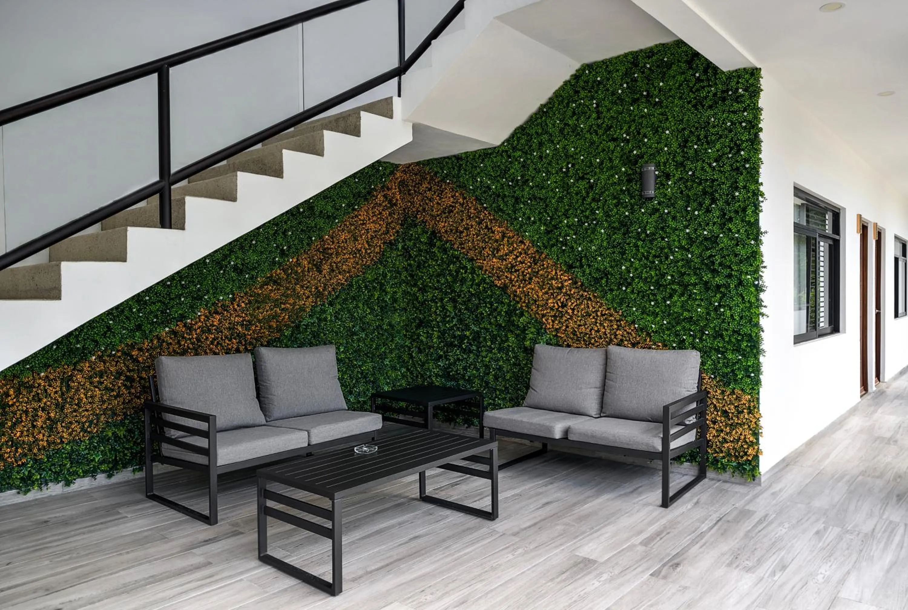 Patio in Mayan Water Hotel