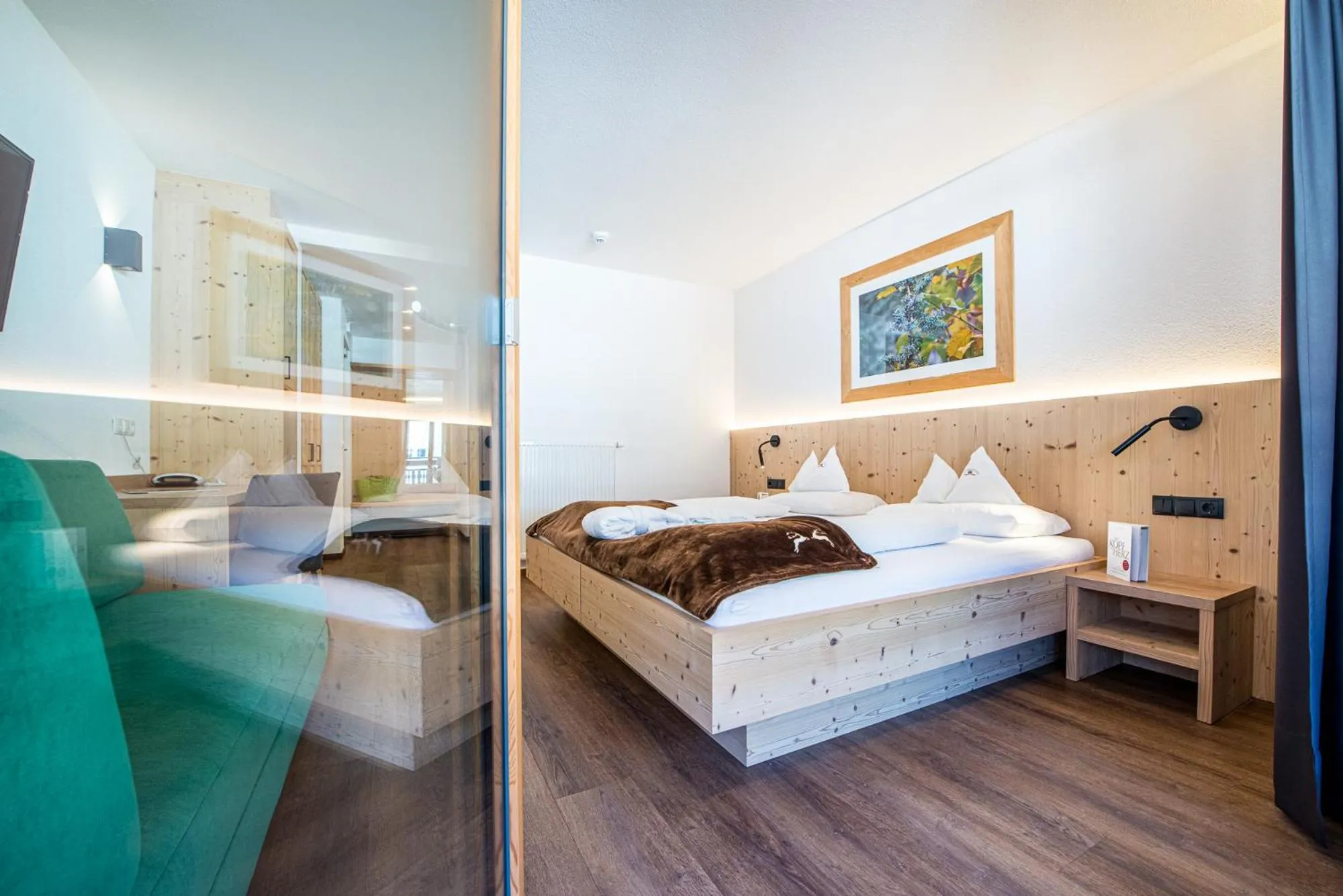 Photo of the whole room, Bed in Alphotel Stocker Alpine Wellnesshotel