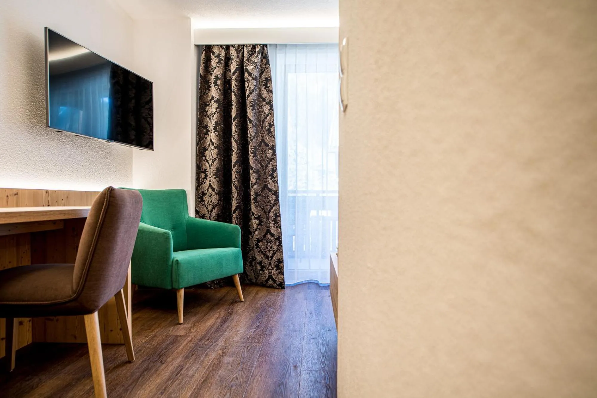 Seating area in Alphotel Stocker Alpine Wellnesshotel