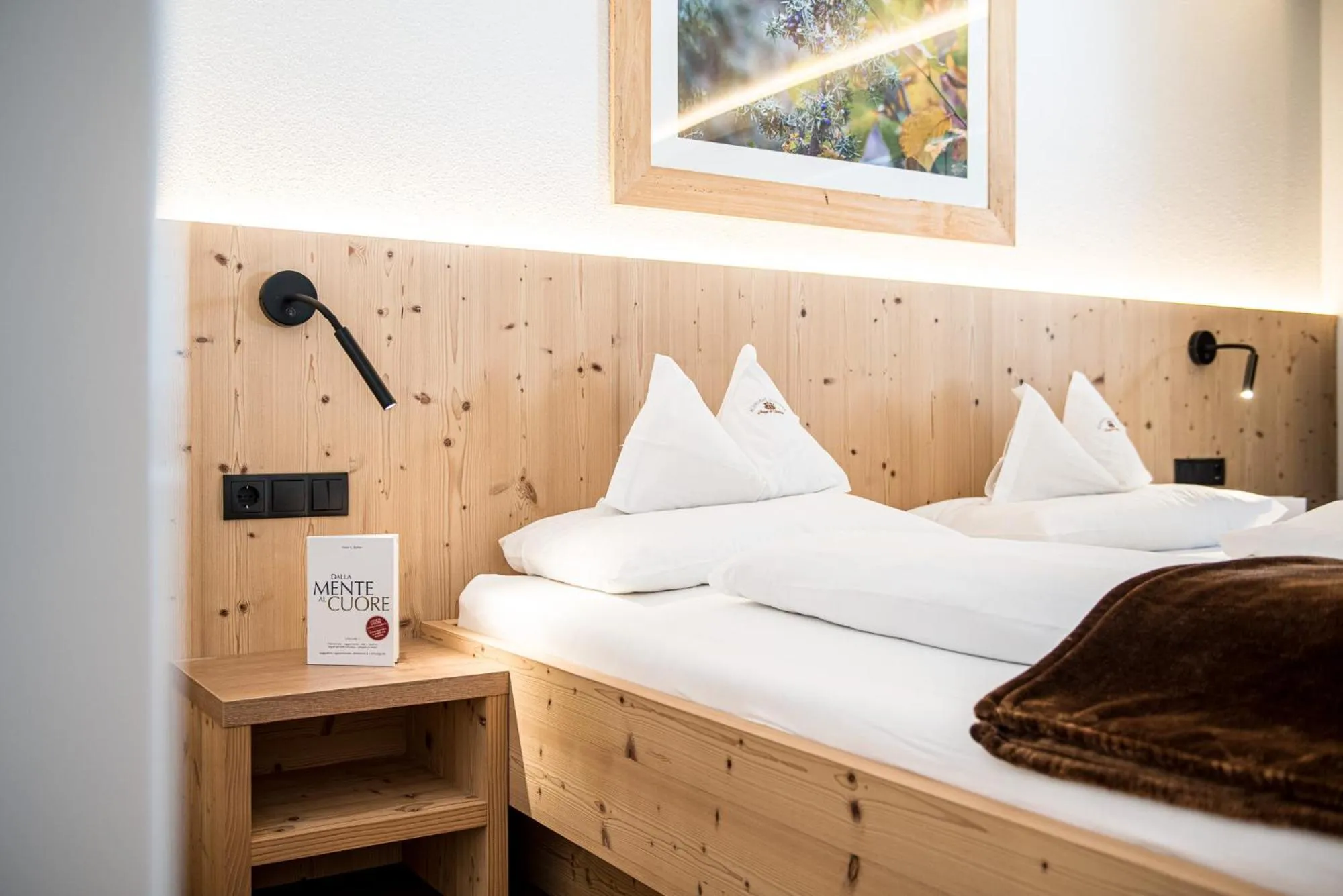 Bed in Alphotel Stocker Alpine Wellnesshotel