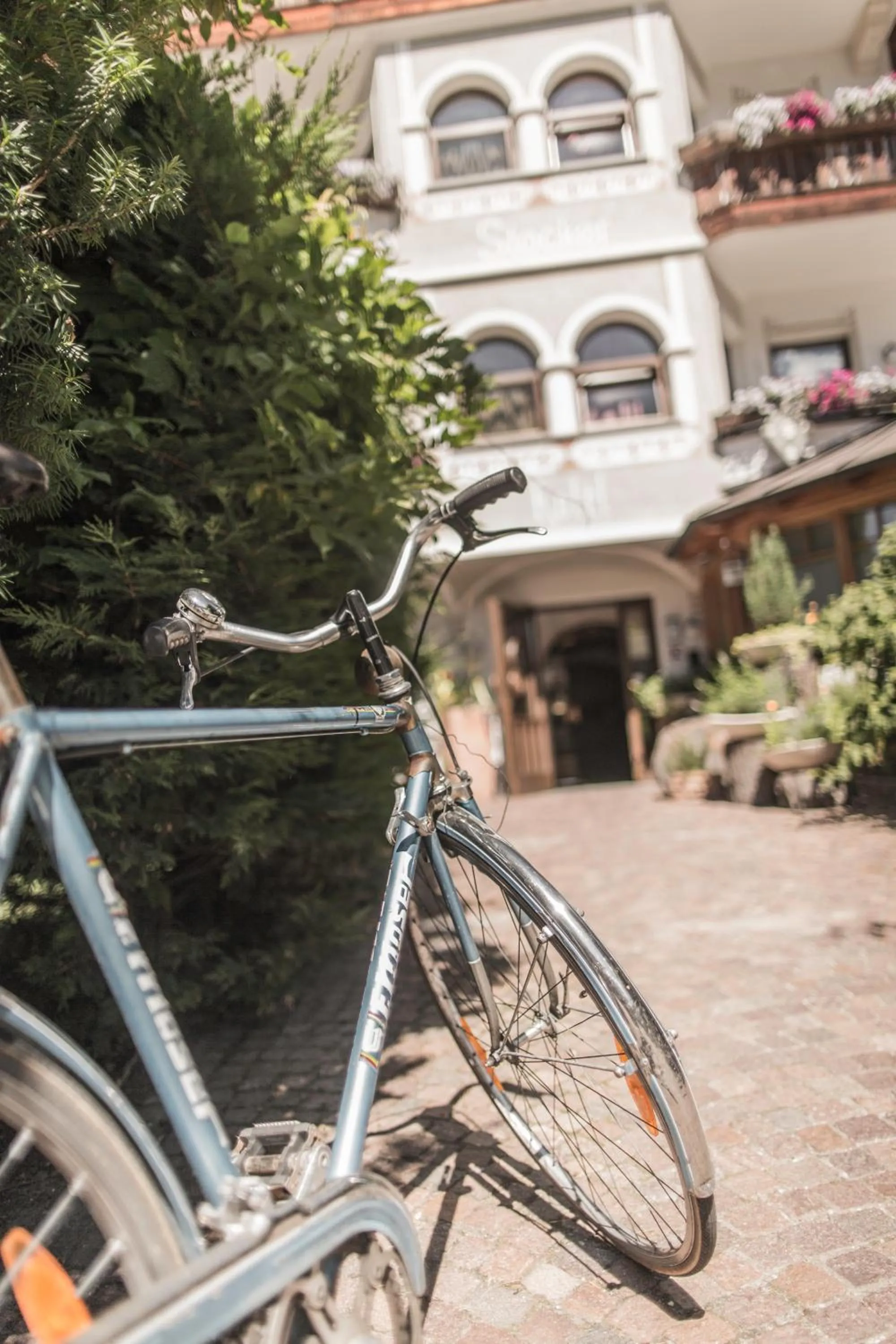 Facade/entrance in Alphotel Stocker Alpine Wellnesshotel