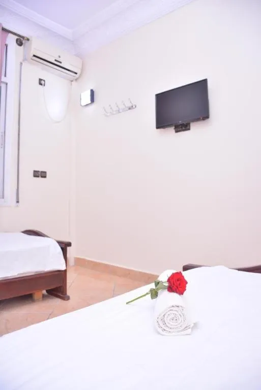 Bed in Hôtel Elfekri