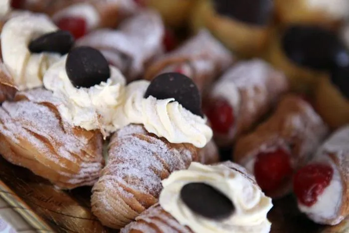 Food close-up in Park Hotel Ristorante Ca' Bianca