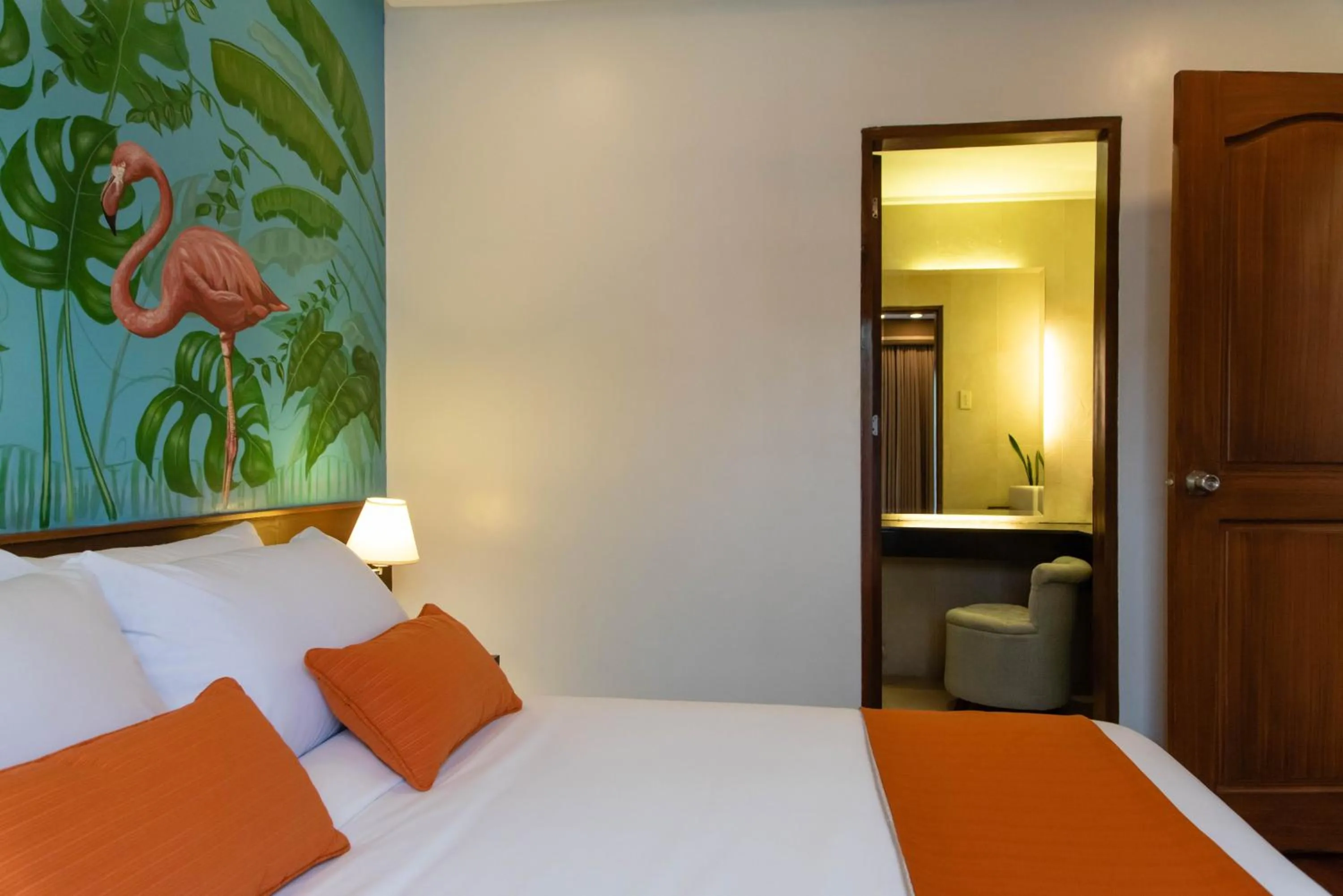 Bed in Giraffe Boutique Hotel