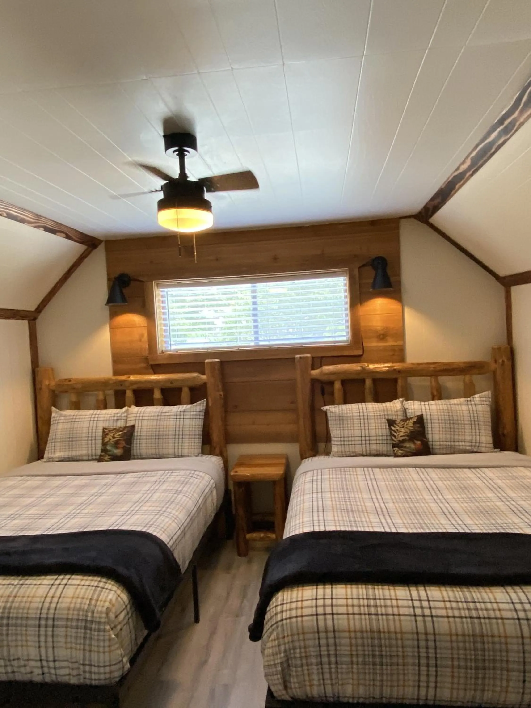 Bed in Columbia Point Resort