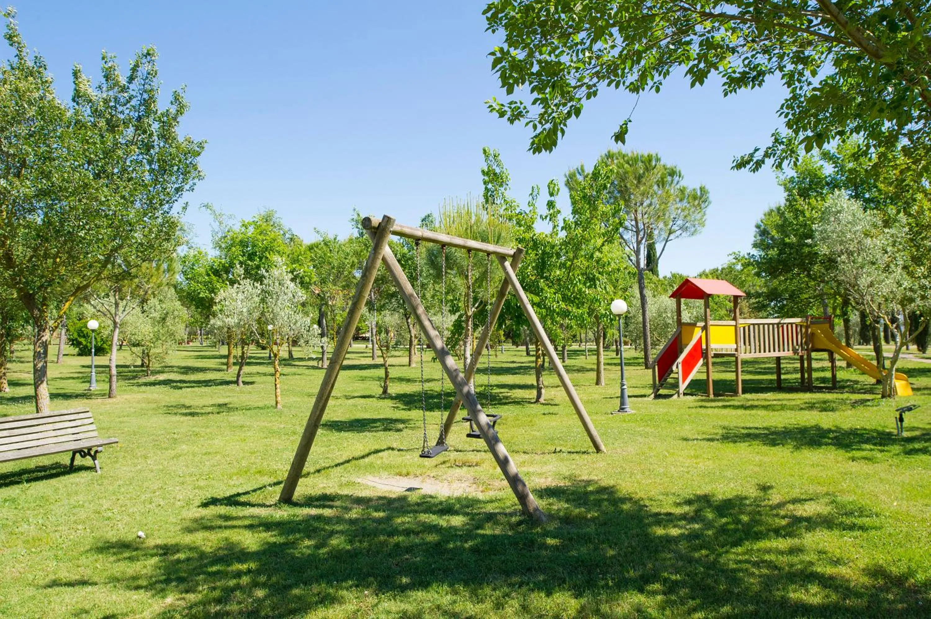 Children play ground in Fattoria La Principina Hotel & Congress