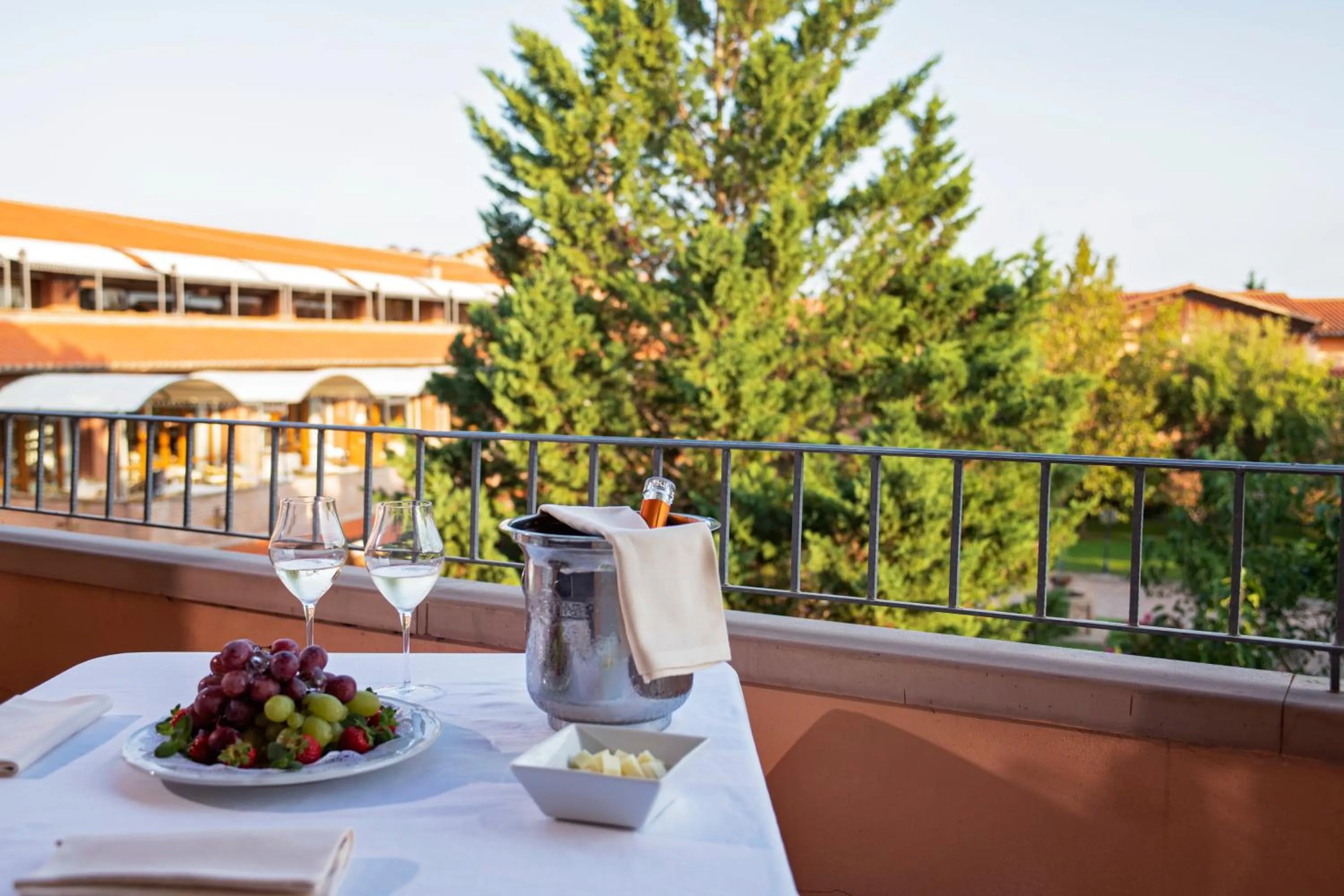 Balcony/Terrace in Fattoria La Principina Hotel & Congress