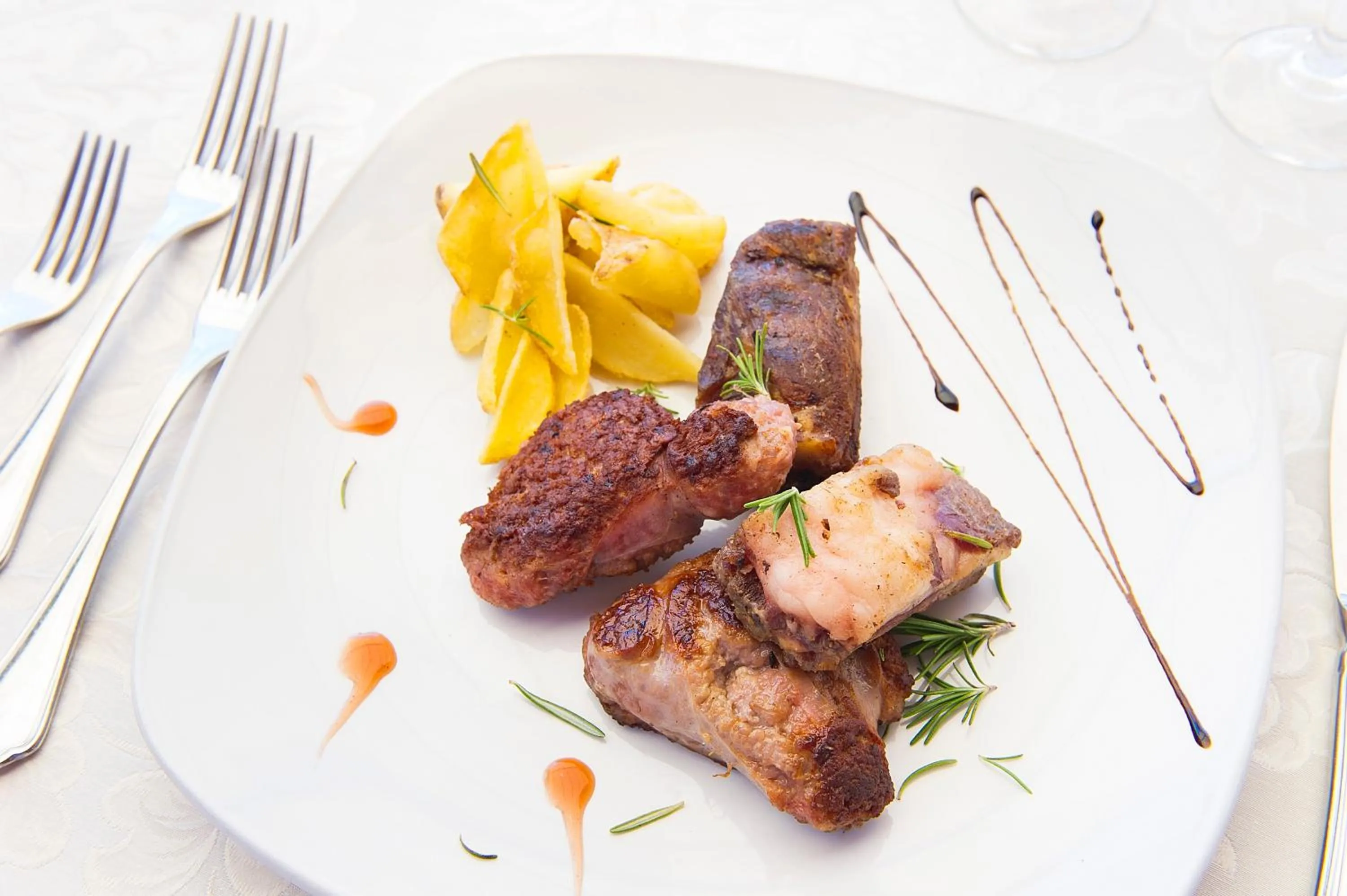 Food close-up in Fattoria La Principina Hotel & Congress