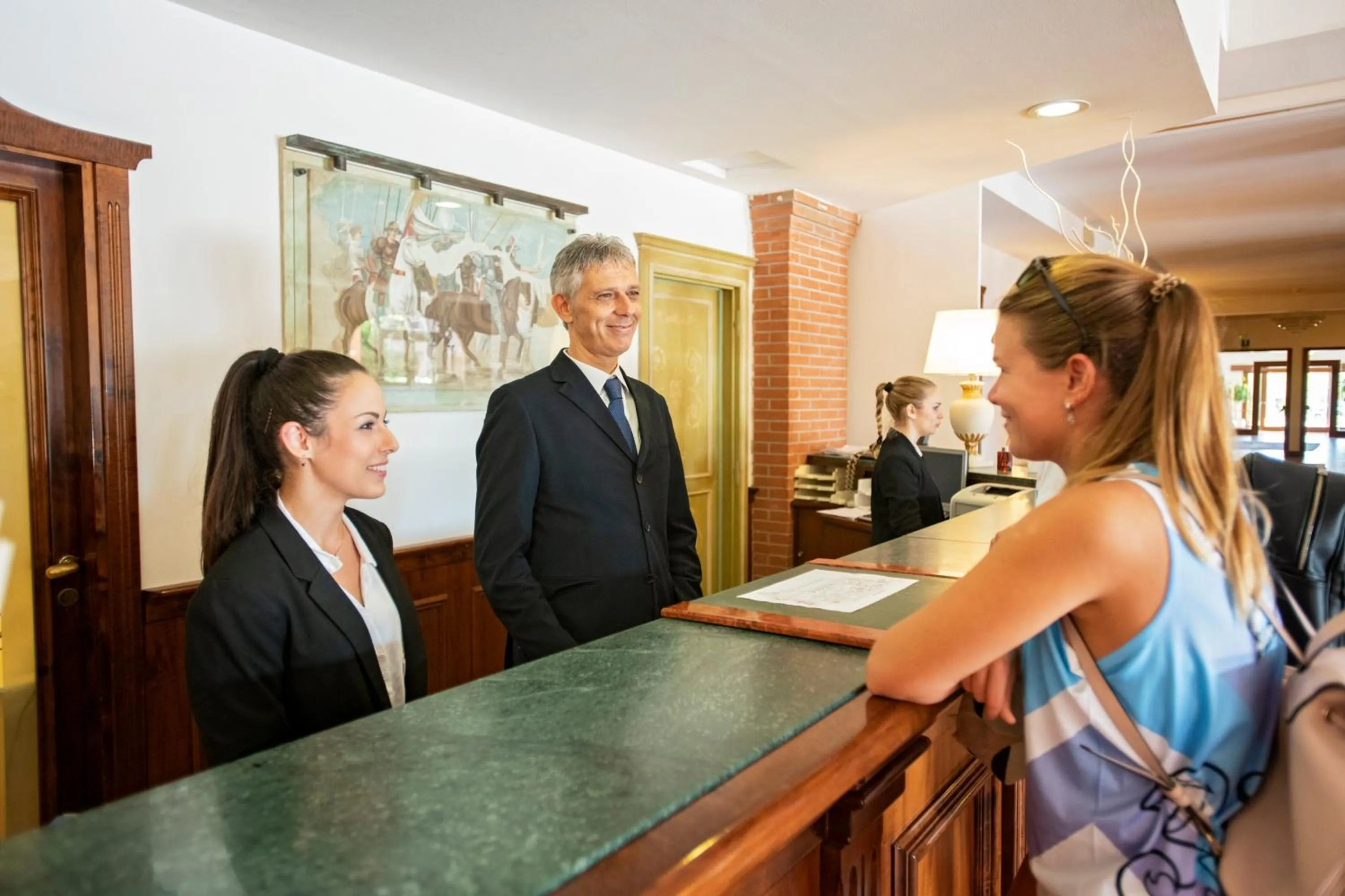 Lobby or reception in Fattoria La Principina Hotel & Congress