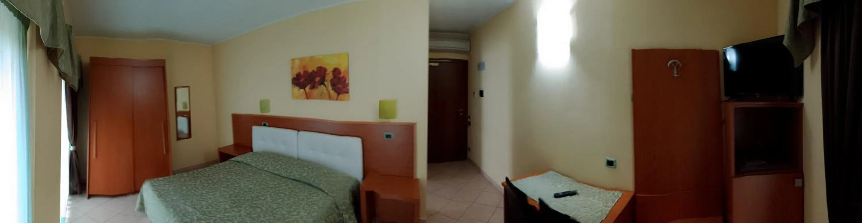 Bed in Da Santo Hotel Ristorante Pizzeria