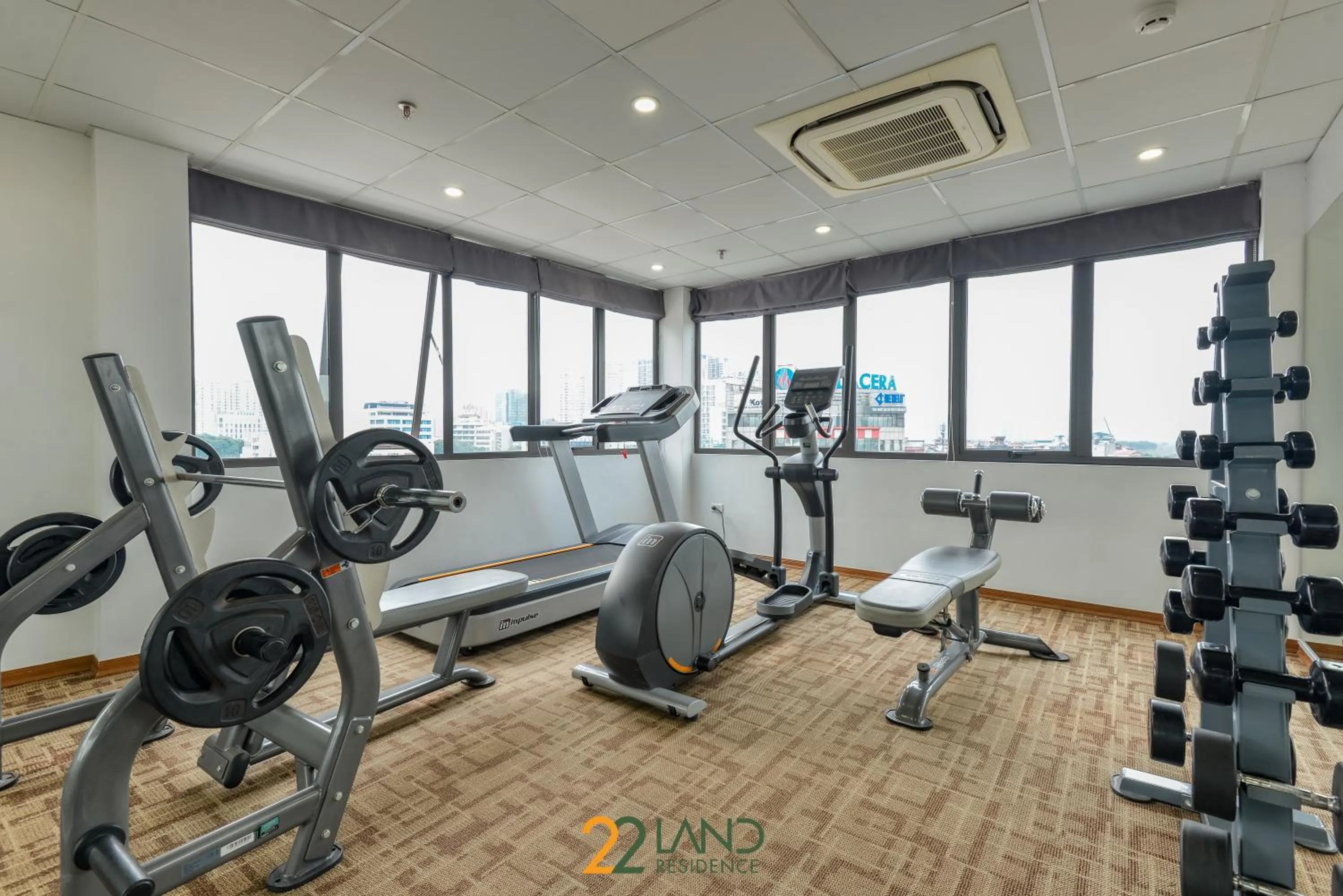 Fitness centre/facilities in Sunny 22Land Residence Hotel 2