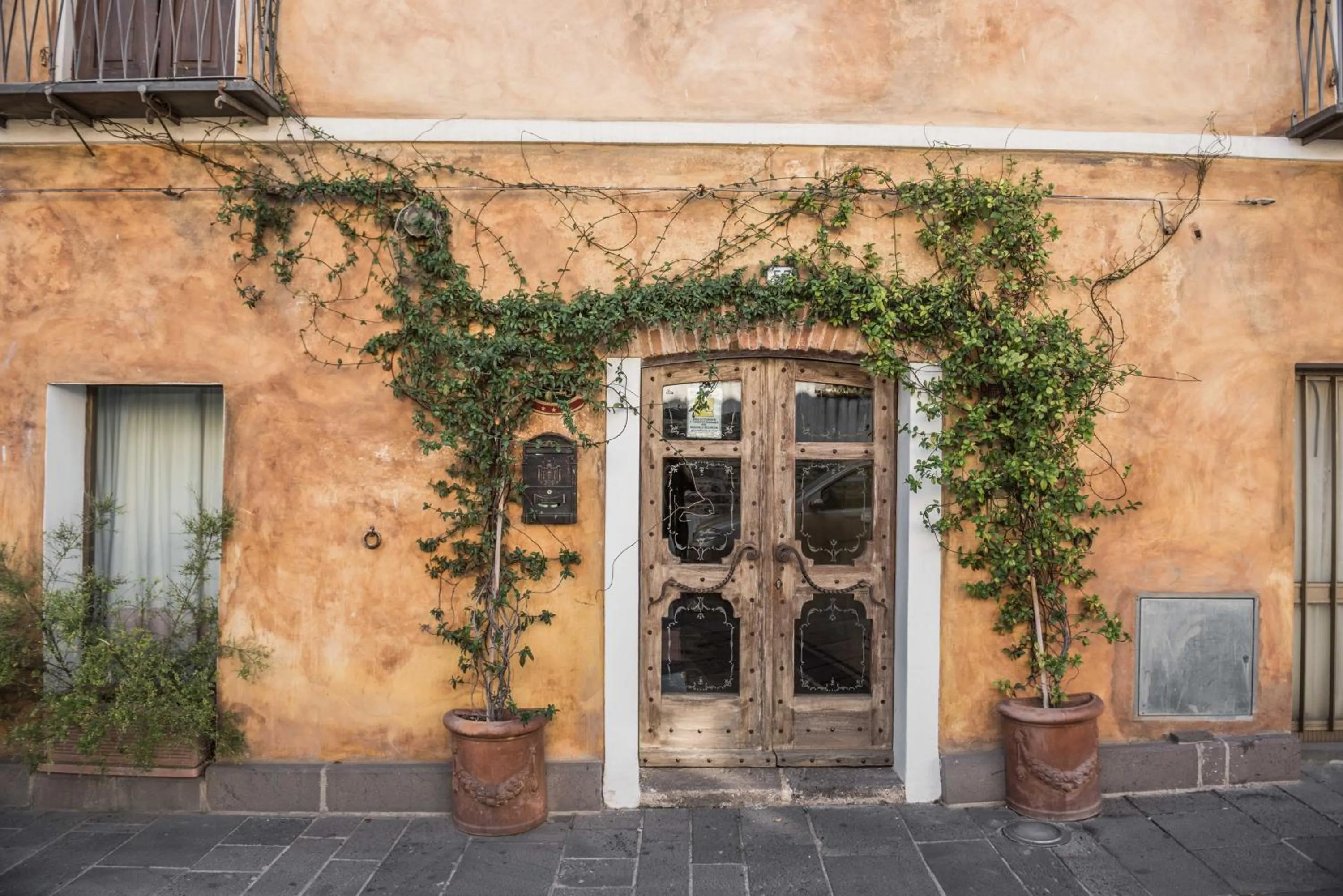 Facade/entrance in Hotel Anticos Palathos