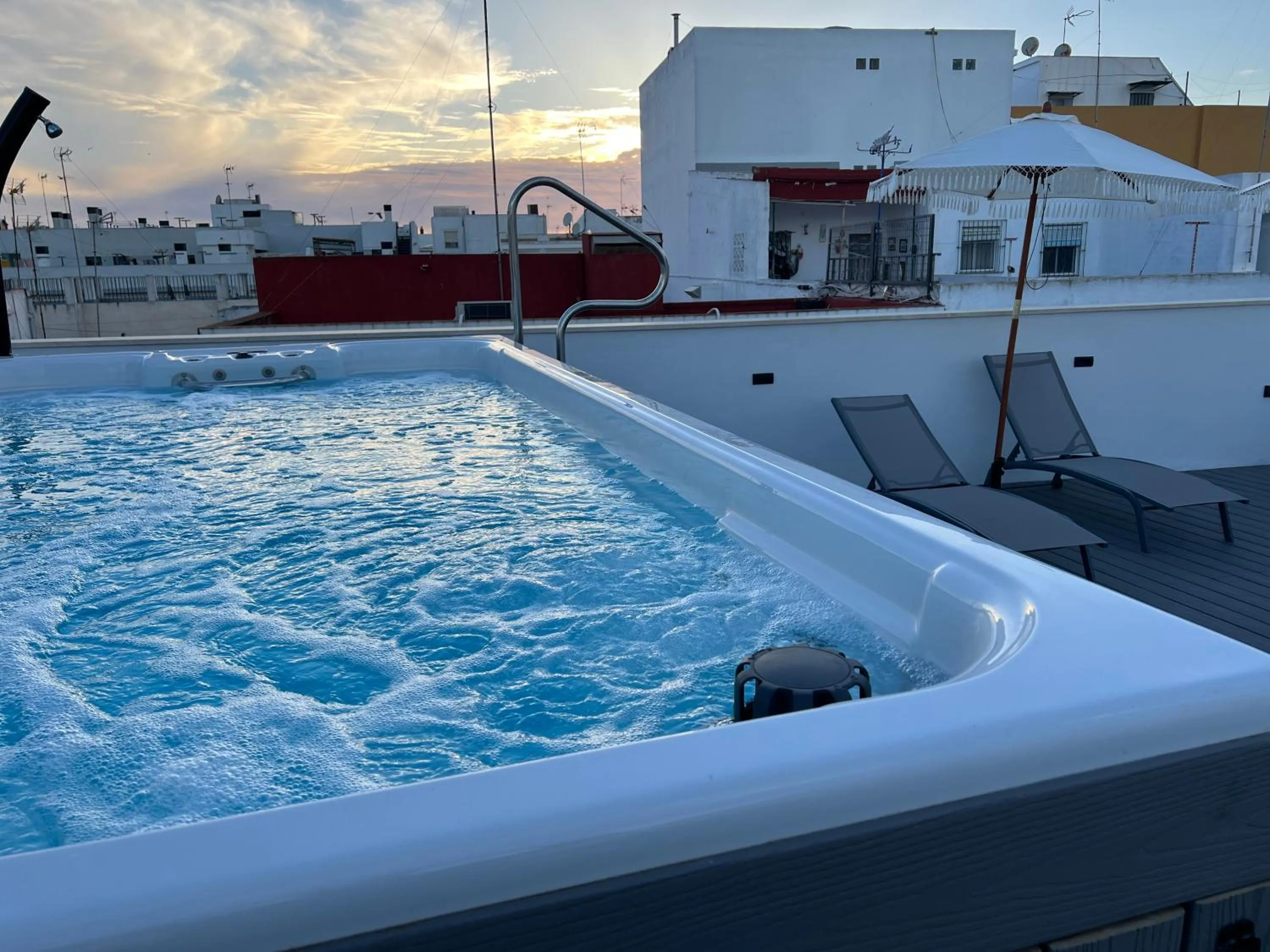 Solarium in Aparthotel Luz de Gades - Suites Spa Gym - Adults Only