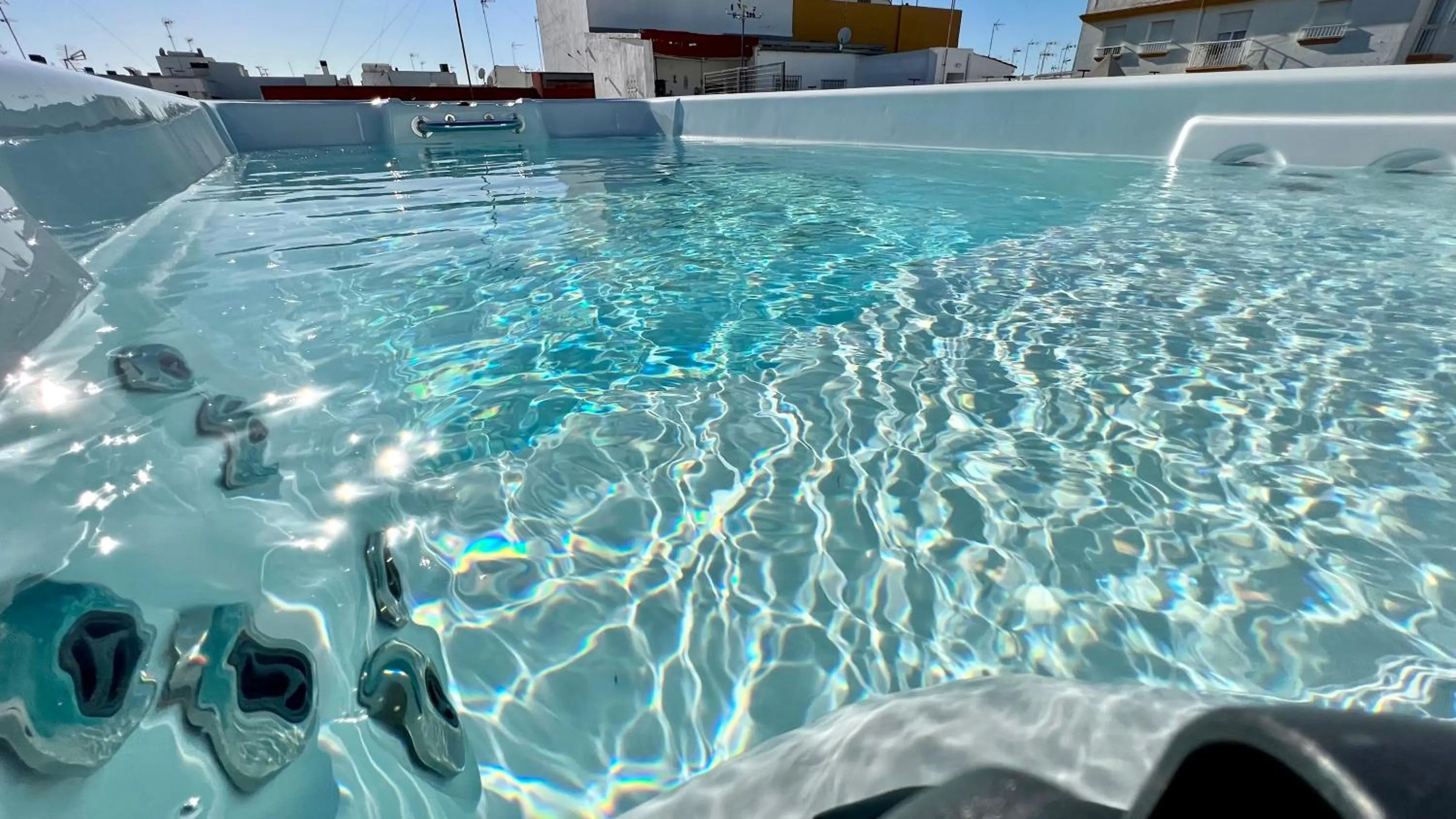 Solarium in Aparthotel Luz de Gades - Suites Spa Gym - Adults Only