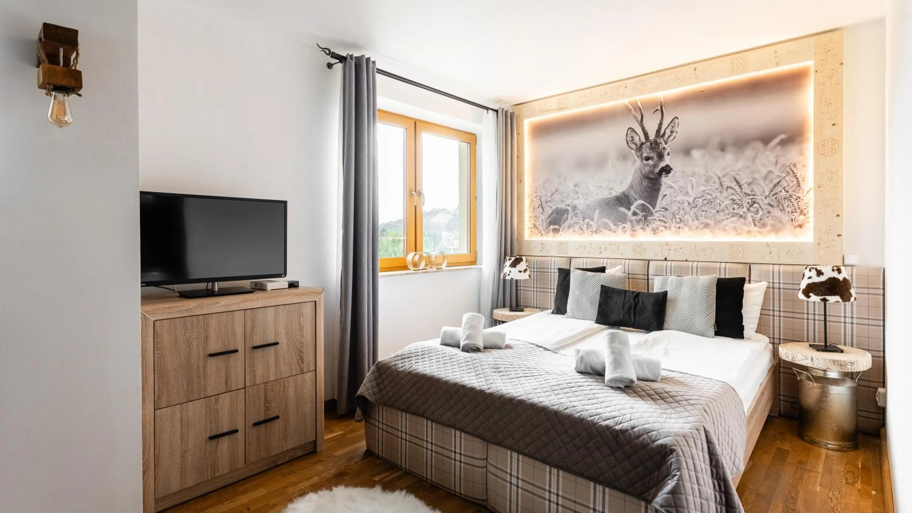 Bed in Aparthotel Delta Białka