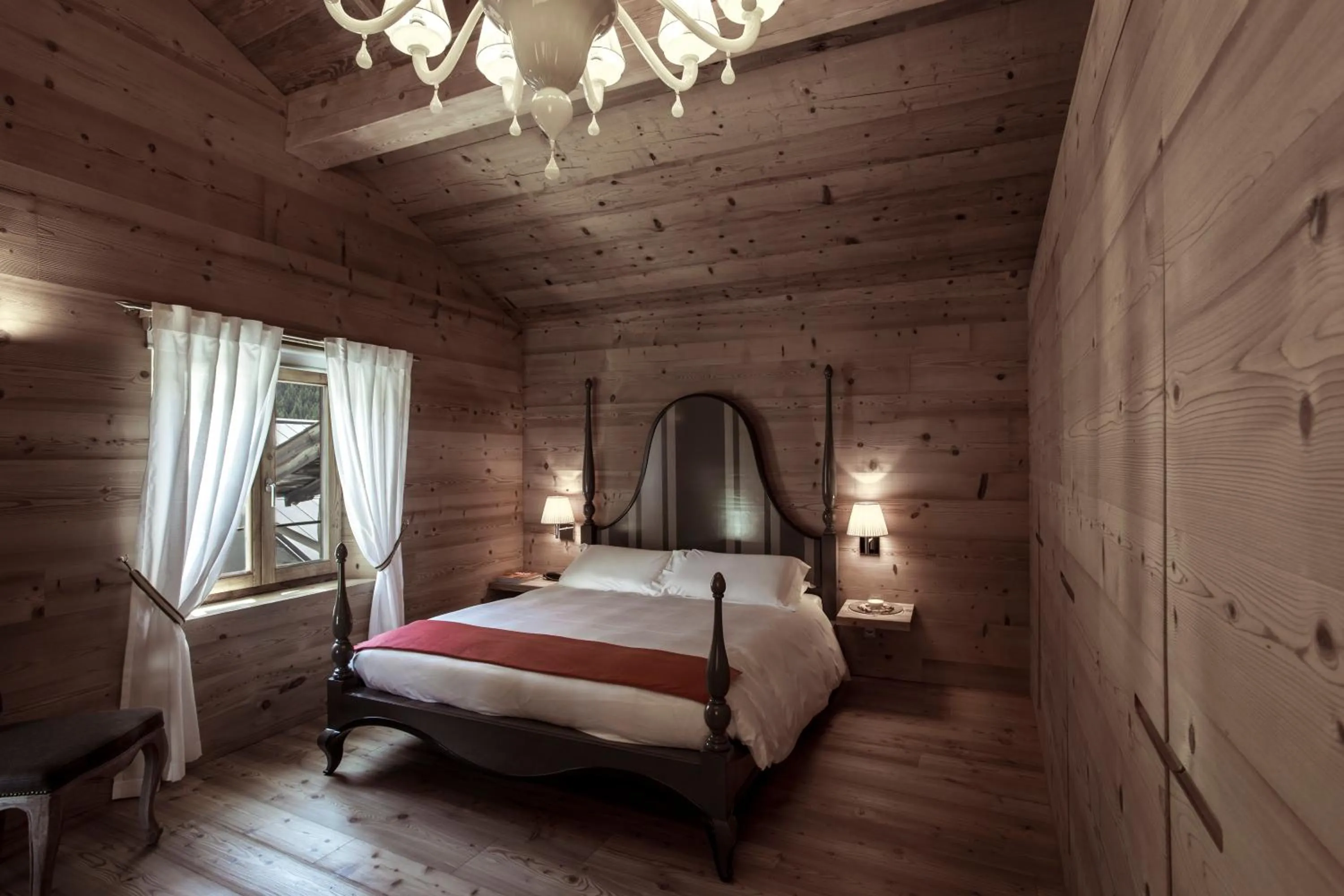 Bedroom, Bed in Chesa Stuva Colani