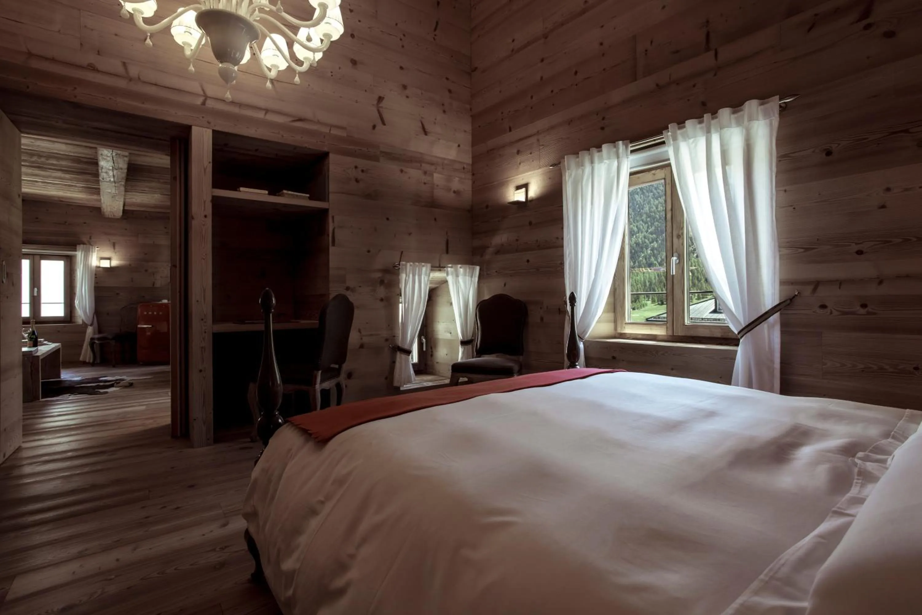 Bedroom, Bed in Chesa Stuva Colani