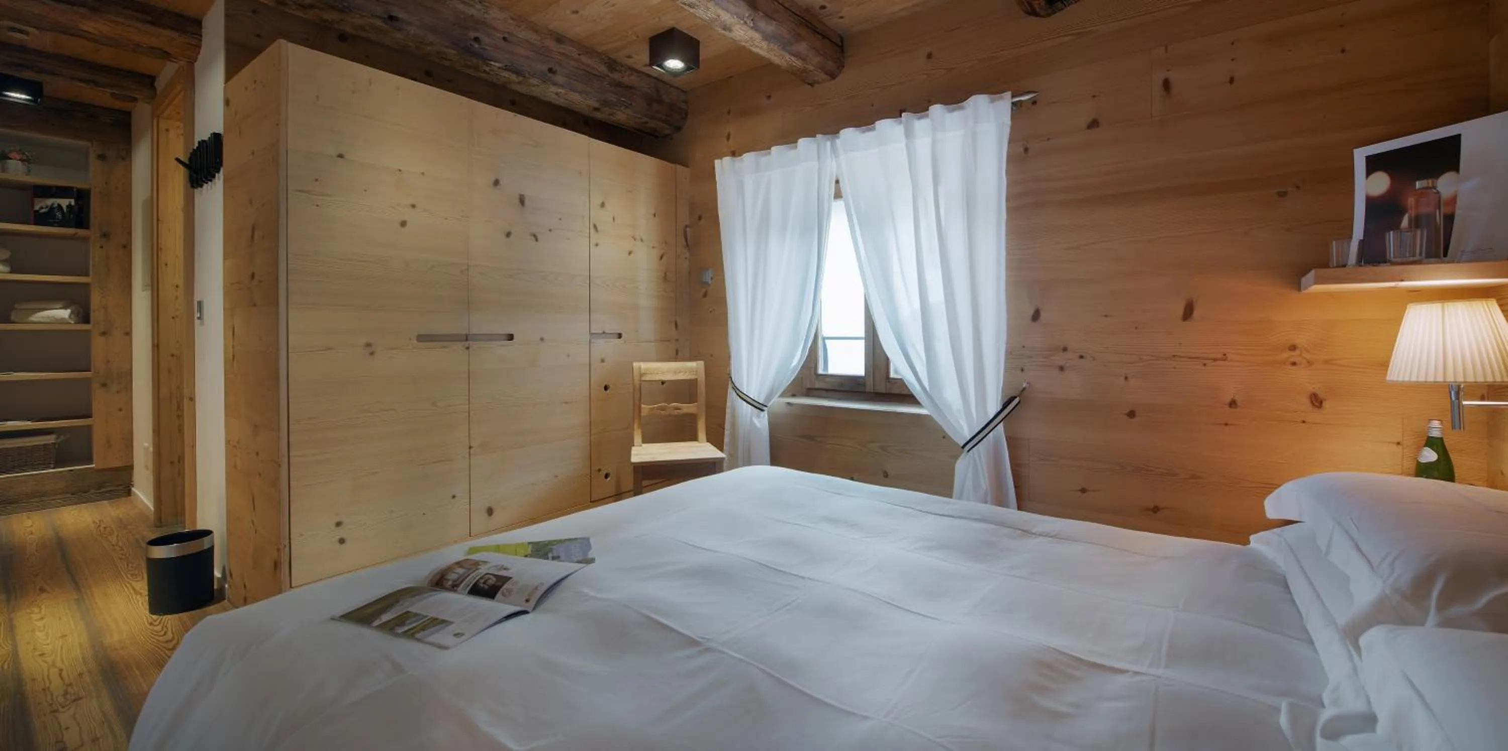 Bedroom, Bed in Chesa Stuva Colani