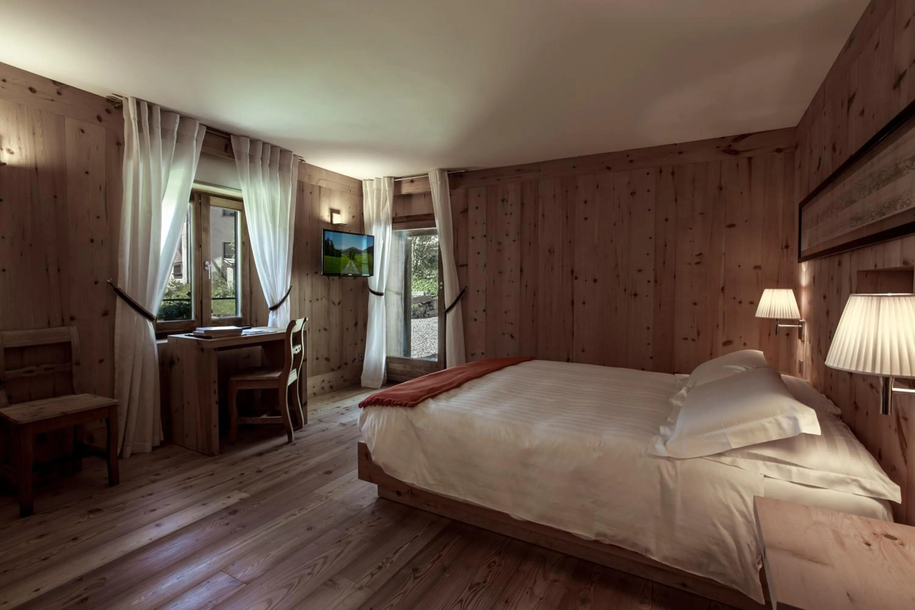 Bed in Chesa Stuva Colani