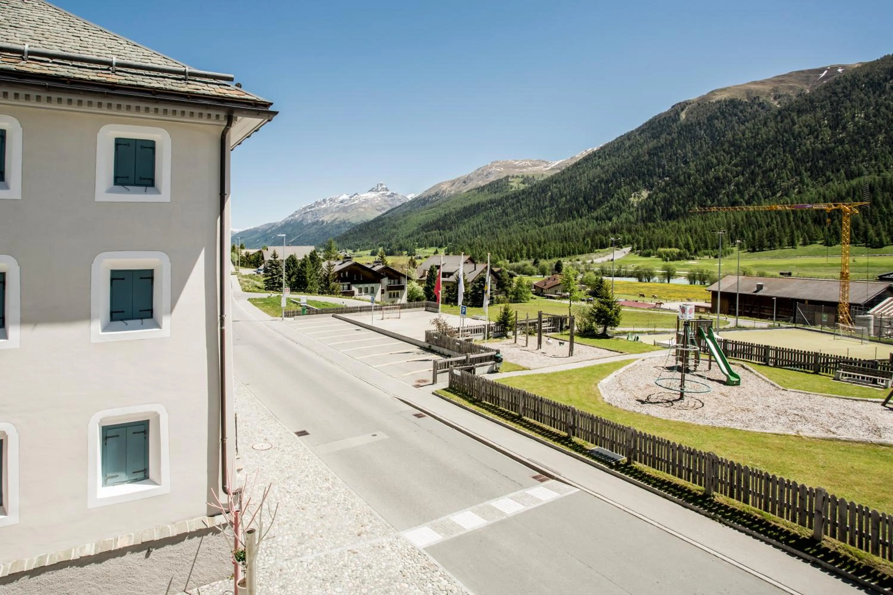 Mountain view in Chesa Stuva Colani