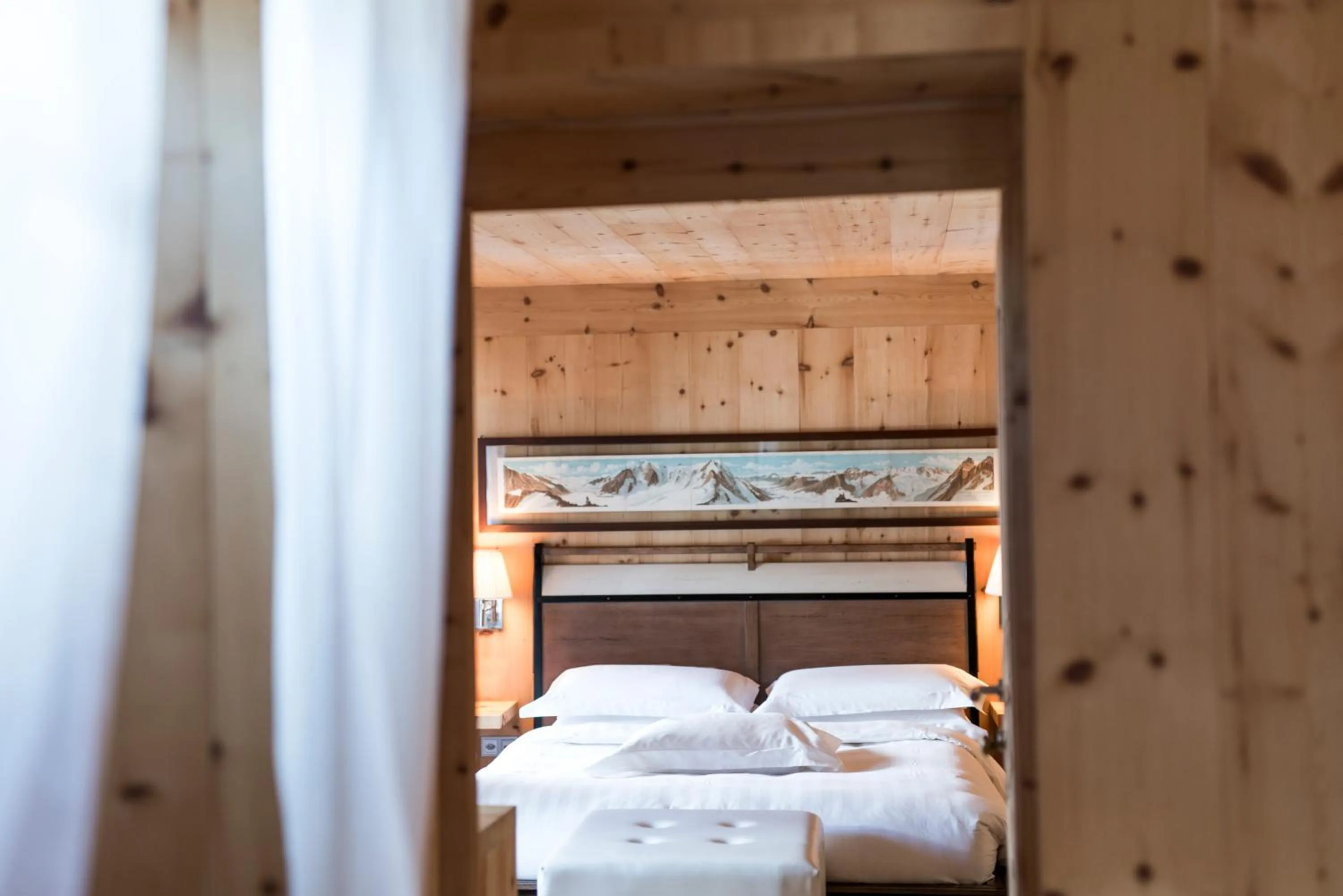 Bed in Chesa Stuva Colani