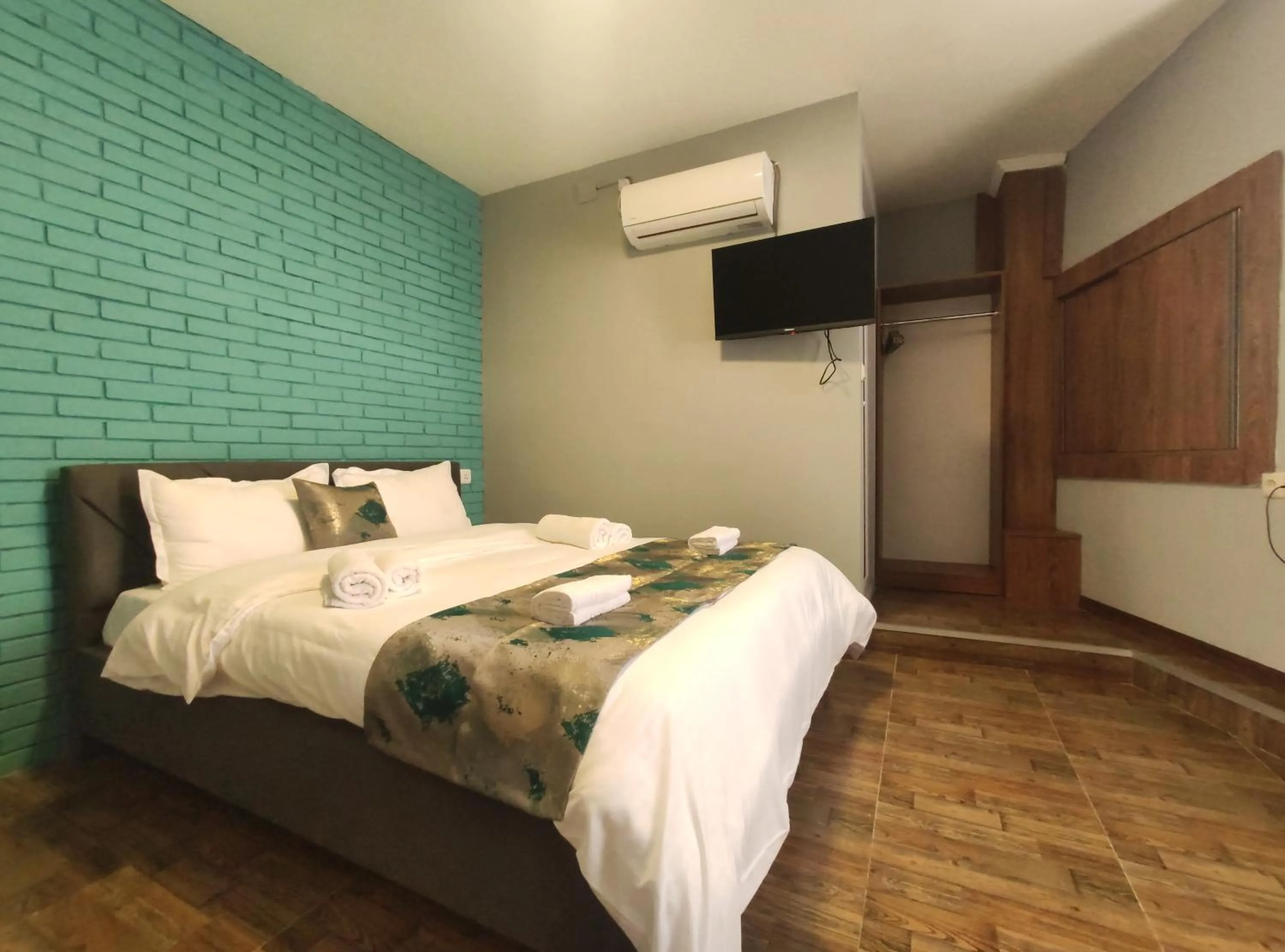 Bed in tbilicity hotel