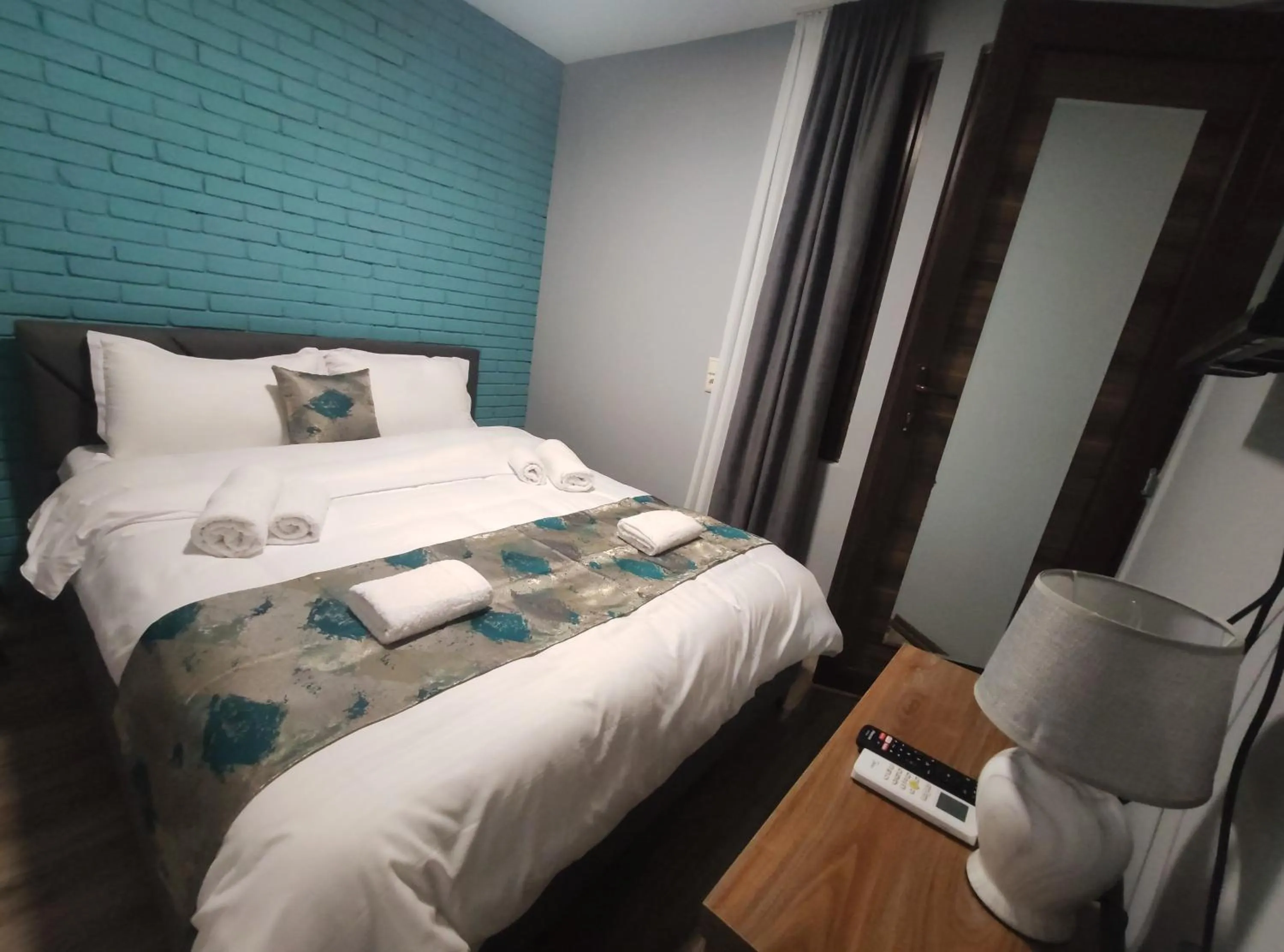 Bed in tbilicity hotel