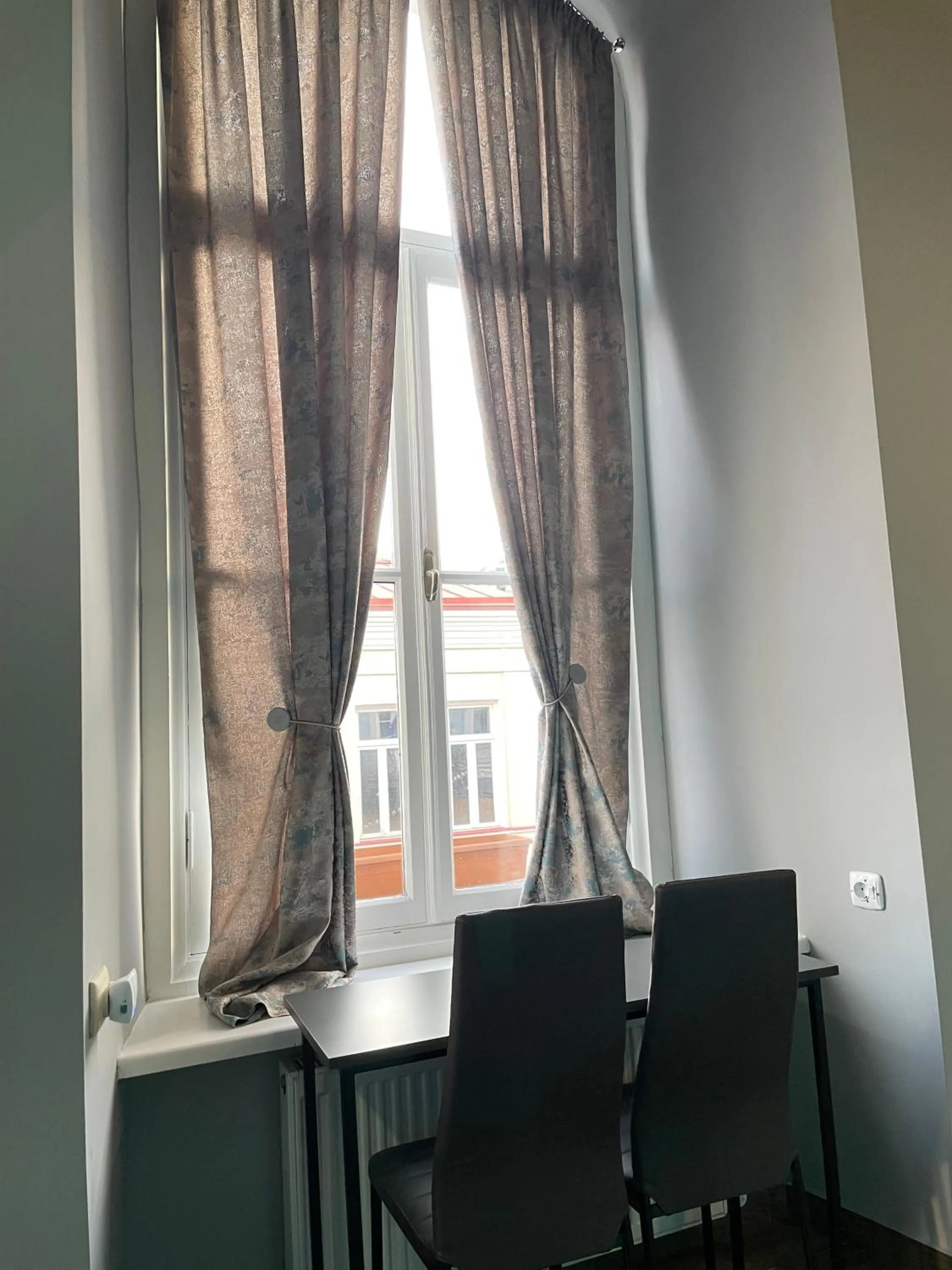 Seating area in tbilicity hotel