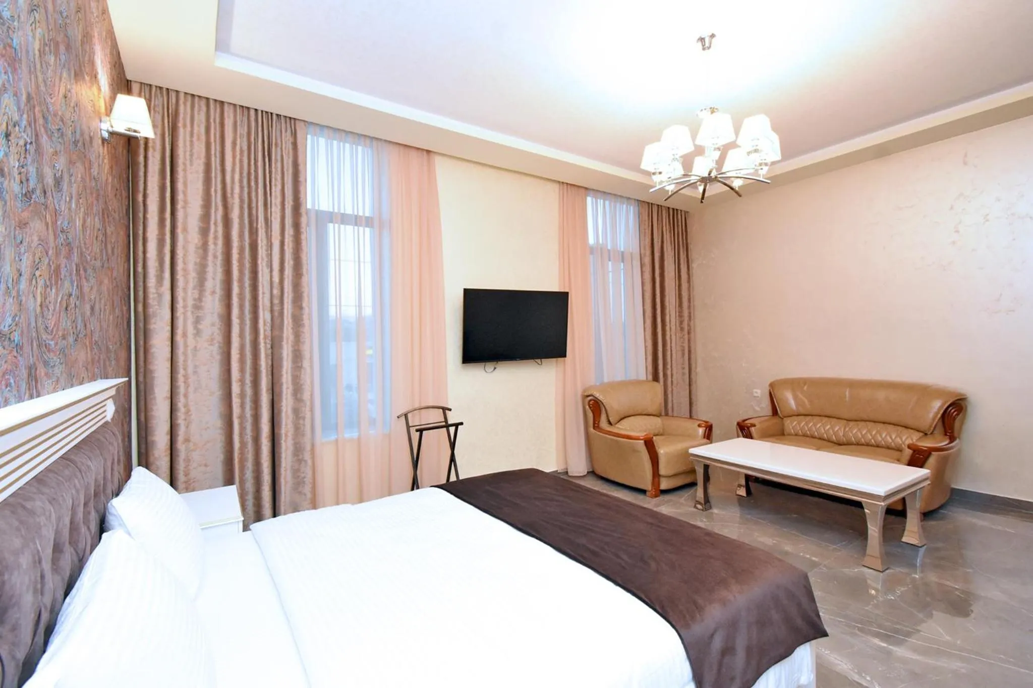 TV and multimedia, Bed in Macao Hotel