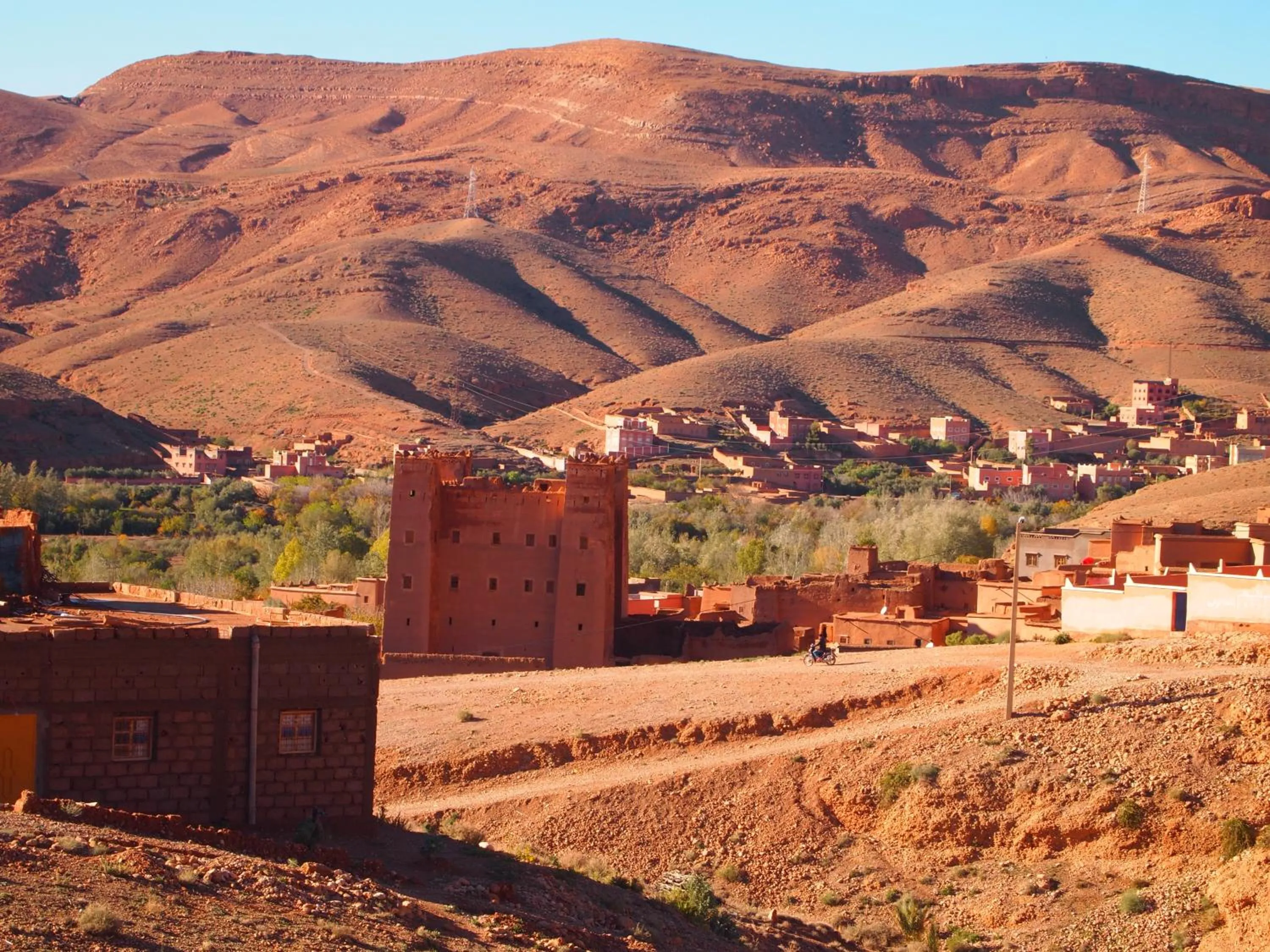 Area and facilities in Casbah d'hôte La Jeanne Tourisme Ecologique