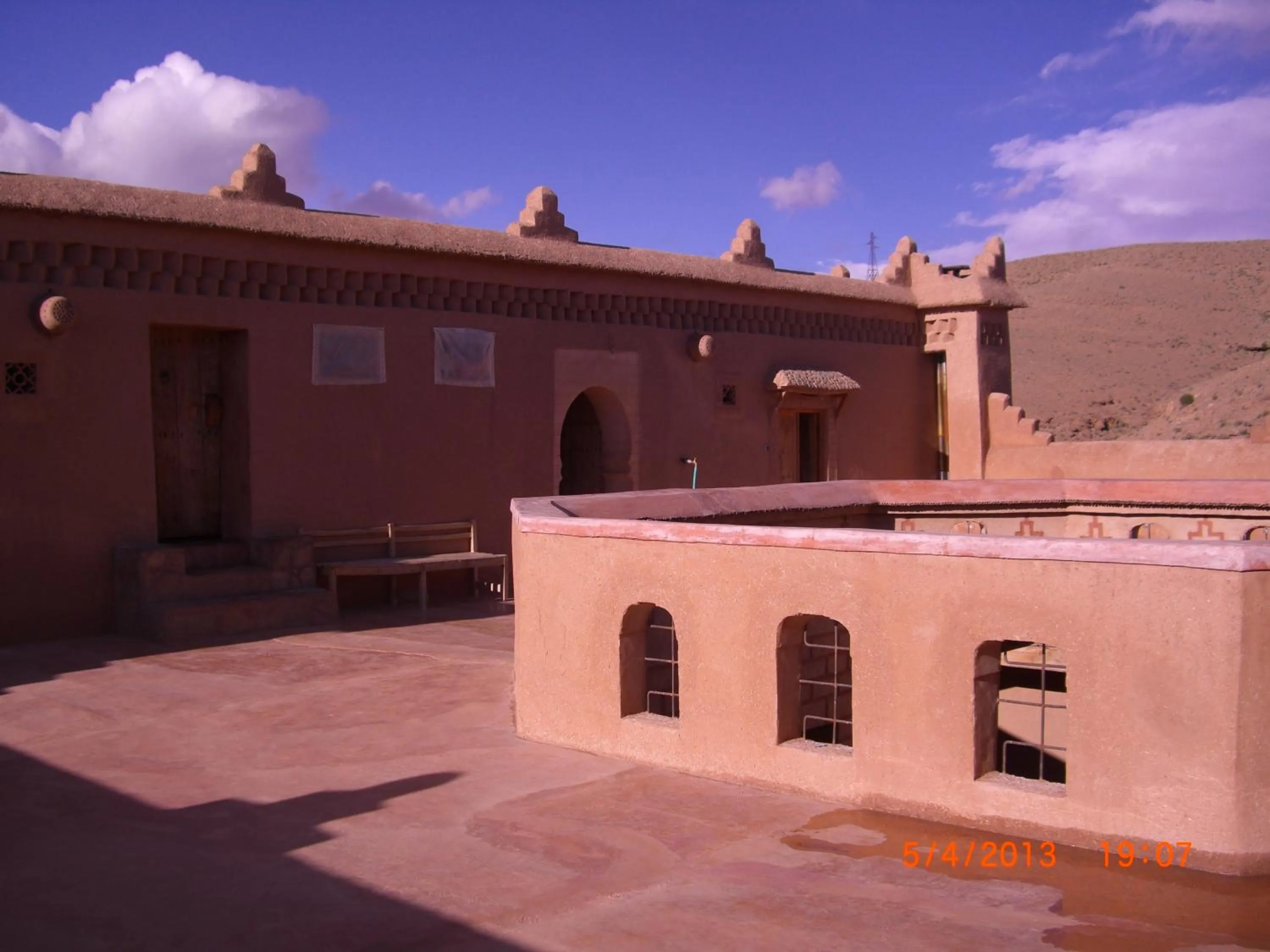 Balcony/Terrace in Casbah d'hôte La Jeanne Tourisme Ecologique
