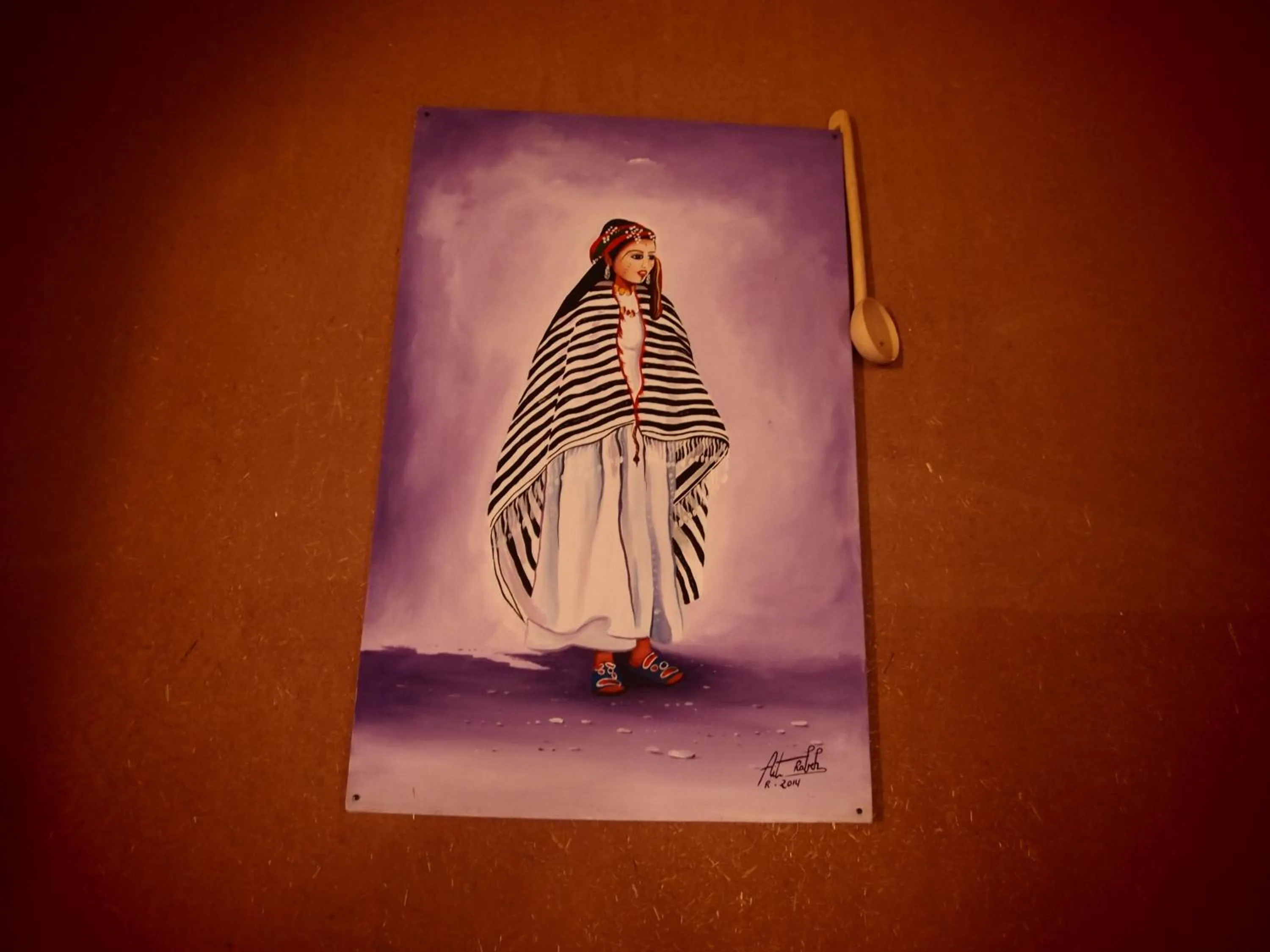 Decorative detail in Casbah d'hôte La Jeanne Tourisme Ecologique