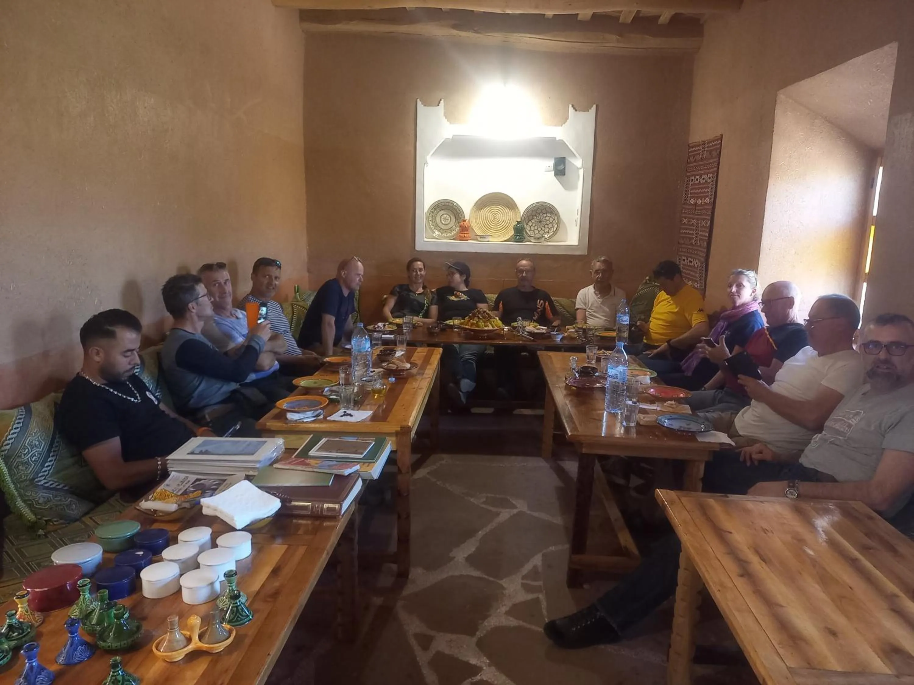 Living room in Casbah d'hôte La Jeanne Tourisme Ecologique