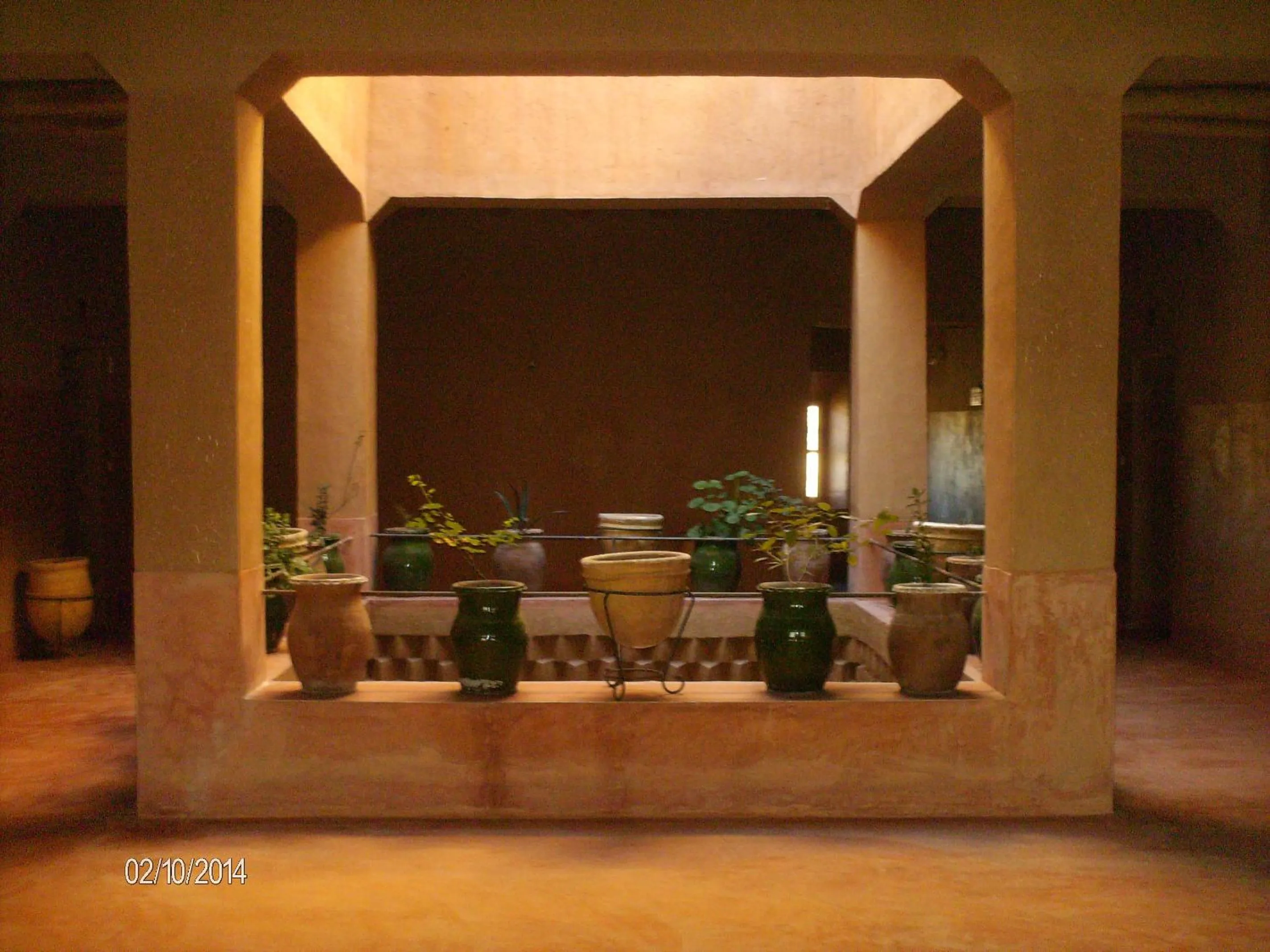 Decorative detail in Casbah d'hôte La Jeanne Tourisme Ecologique