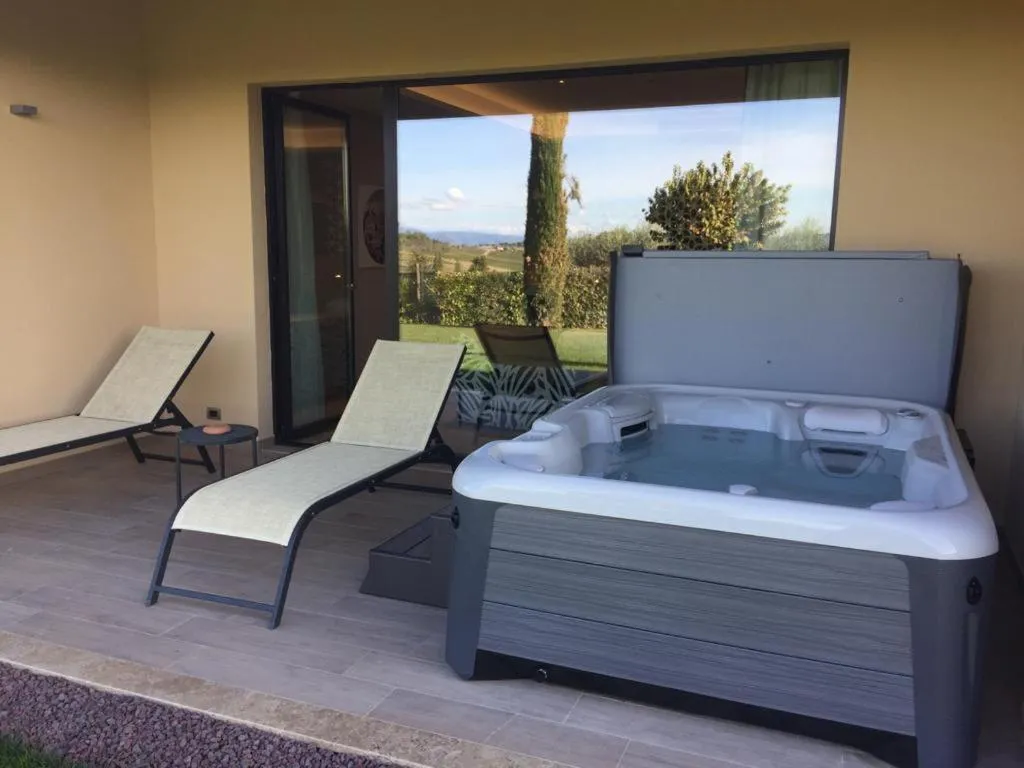 Patio in Borgobrufa Spa Resort Adults Only