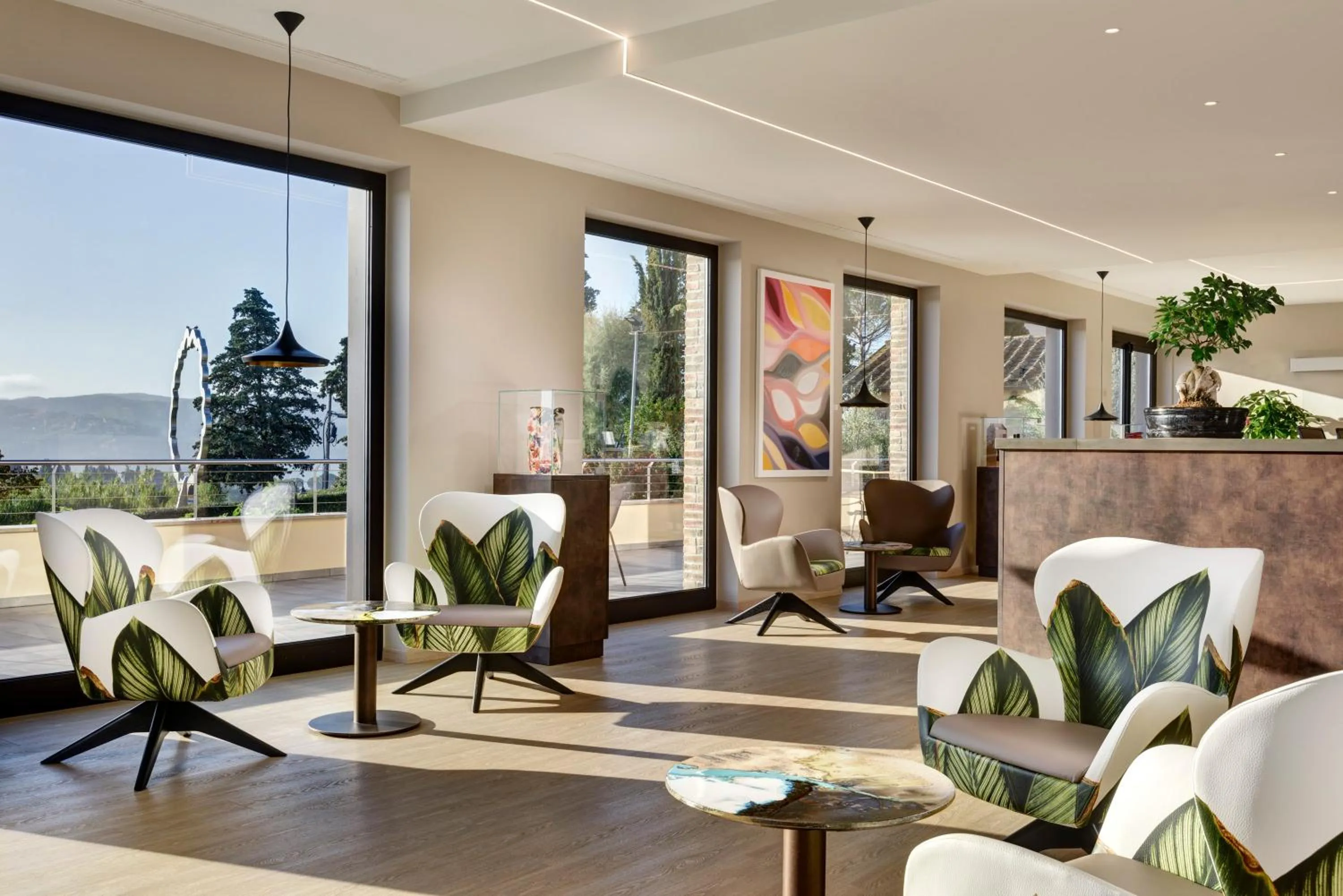 Lobby or reception in Borgobrufa Spa Resort Adults Only