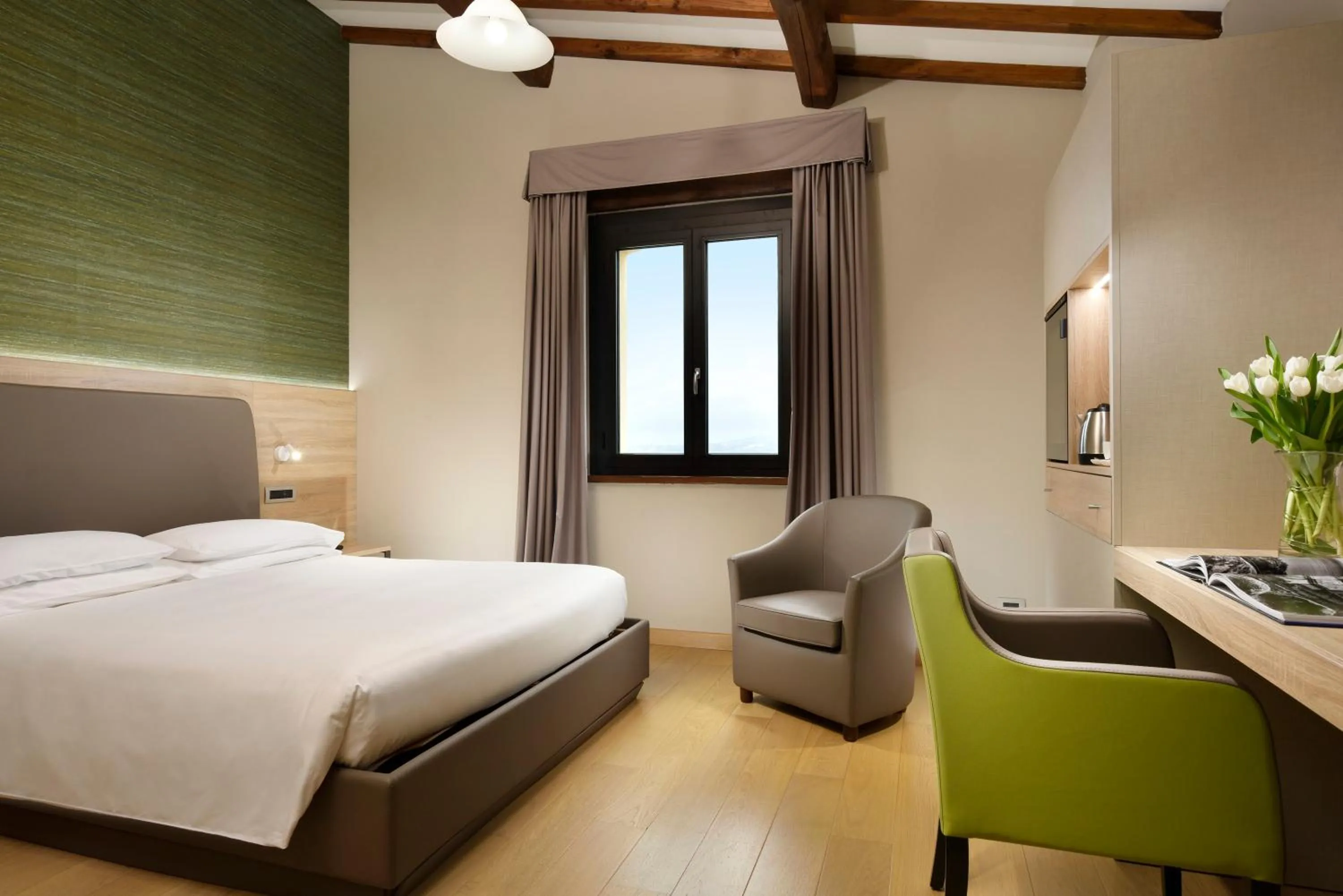 Bedroom, Bed in Borgobrufa Spa Resort Adults Only