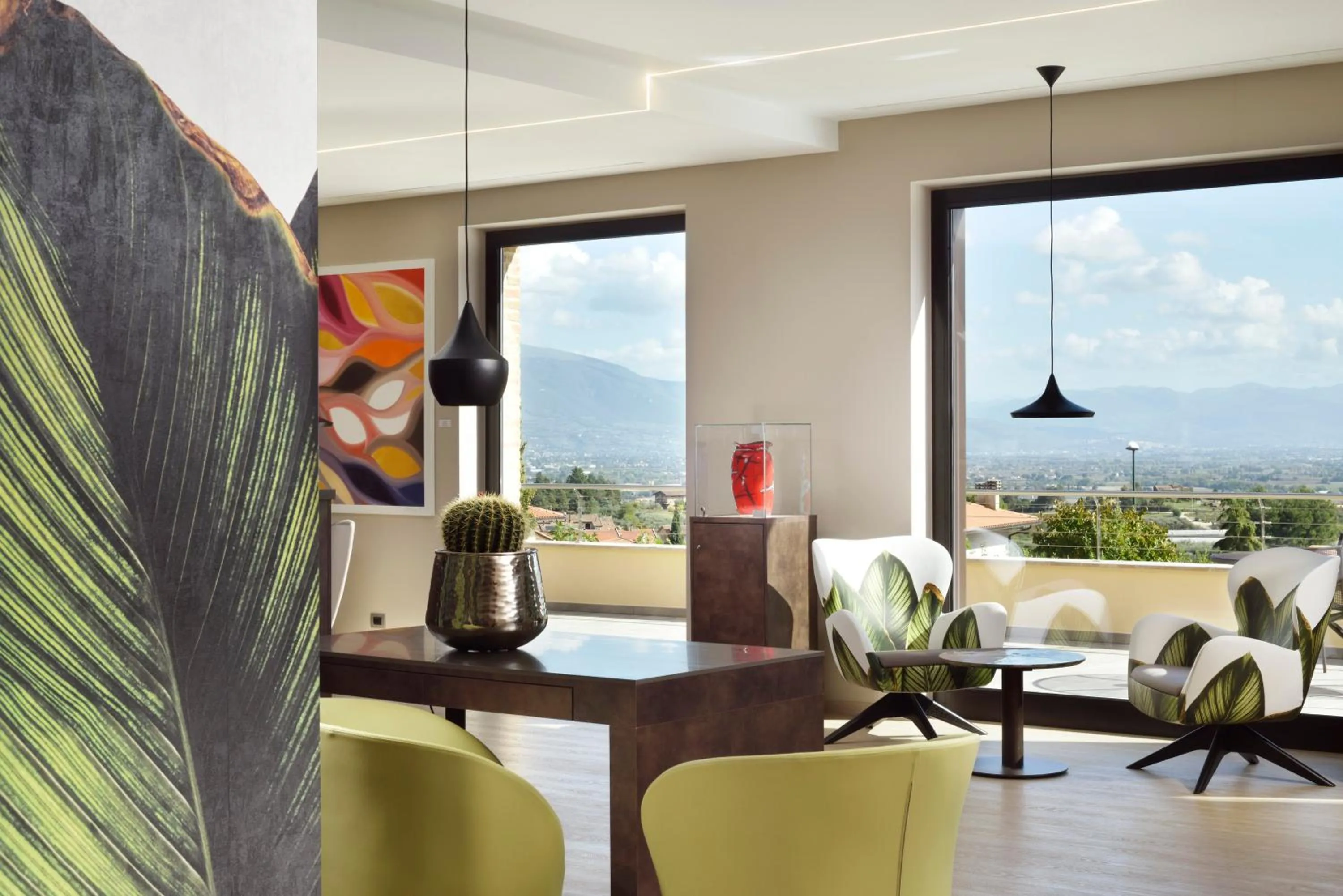 Lobby or reception in Borgobrufa Spa Resort Adults Only